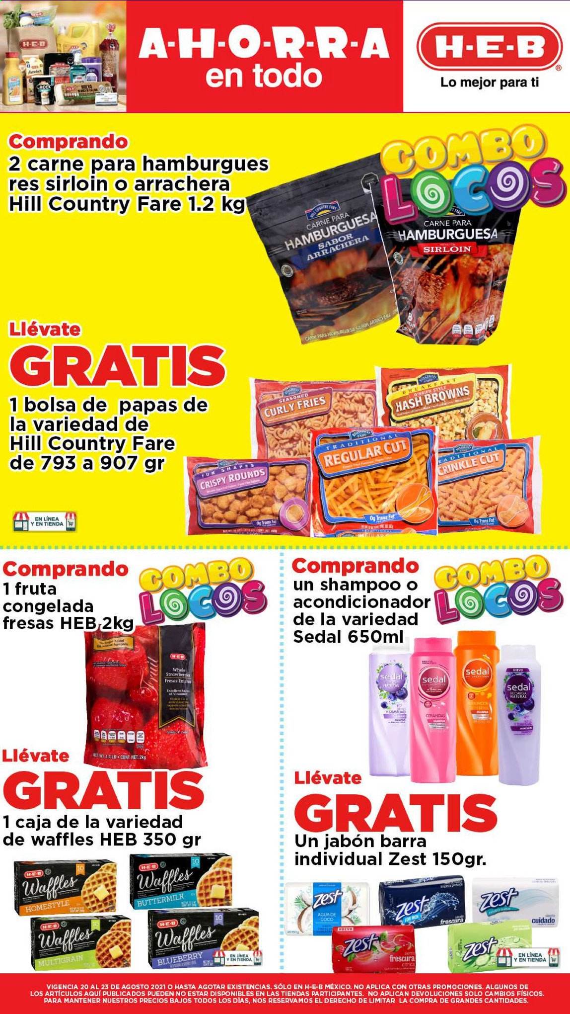 Catálogo H-E-B - 20.8.2021 - 23.8.2021. Página 3