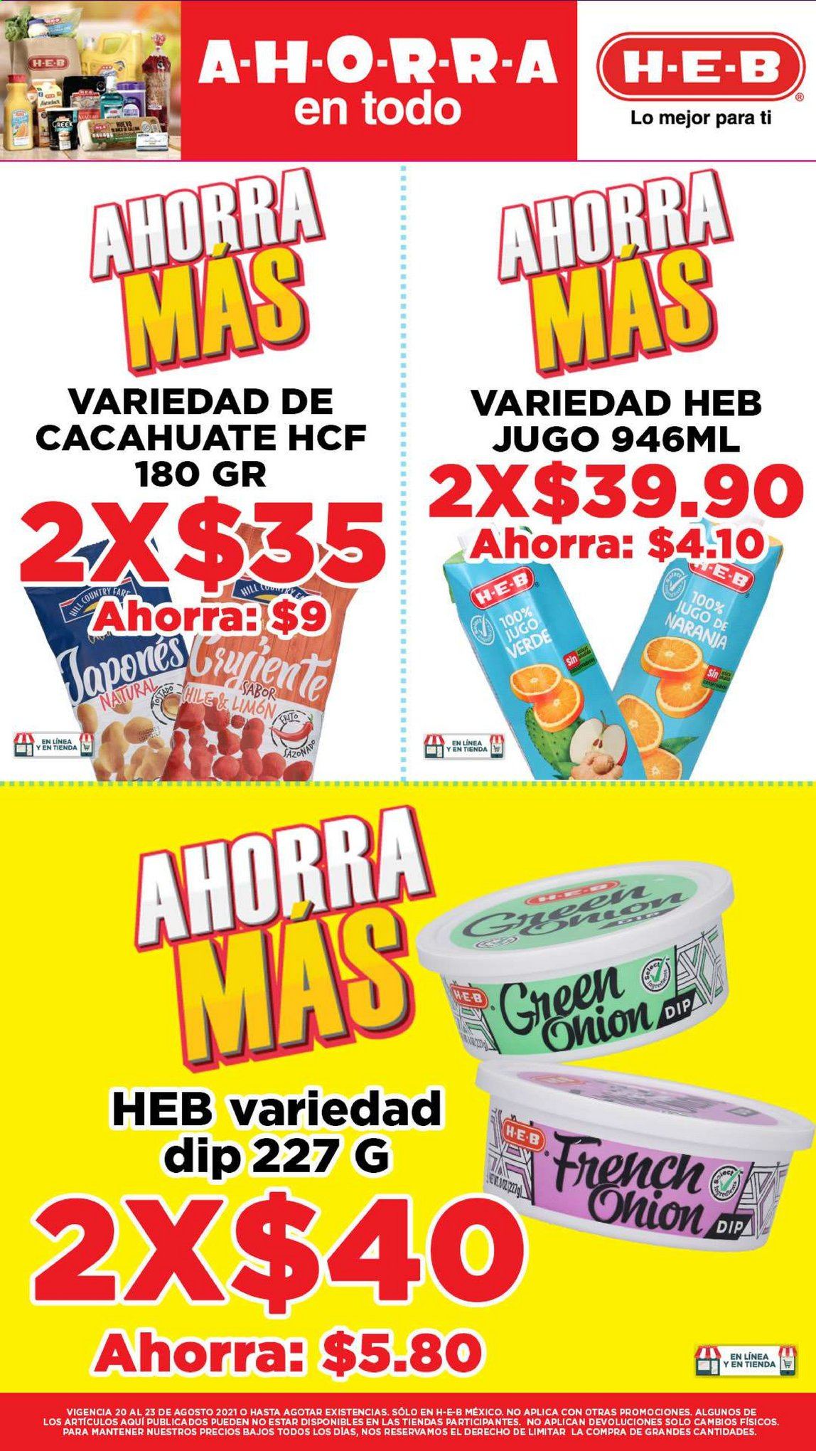 Catálogo H-E-B - 20.8.2021 - 23.8.2021. Página 5