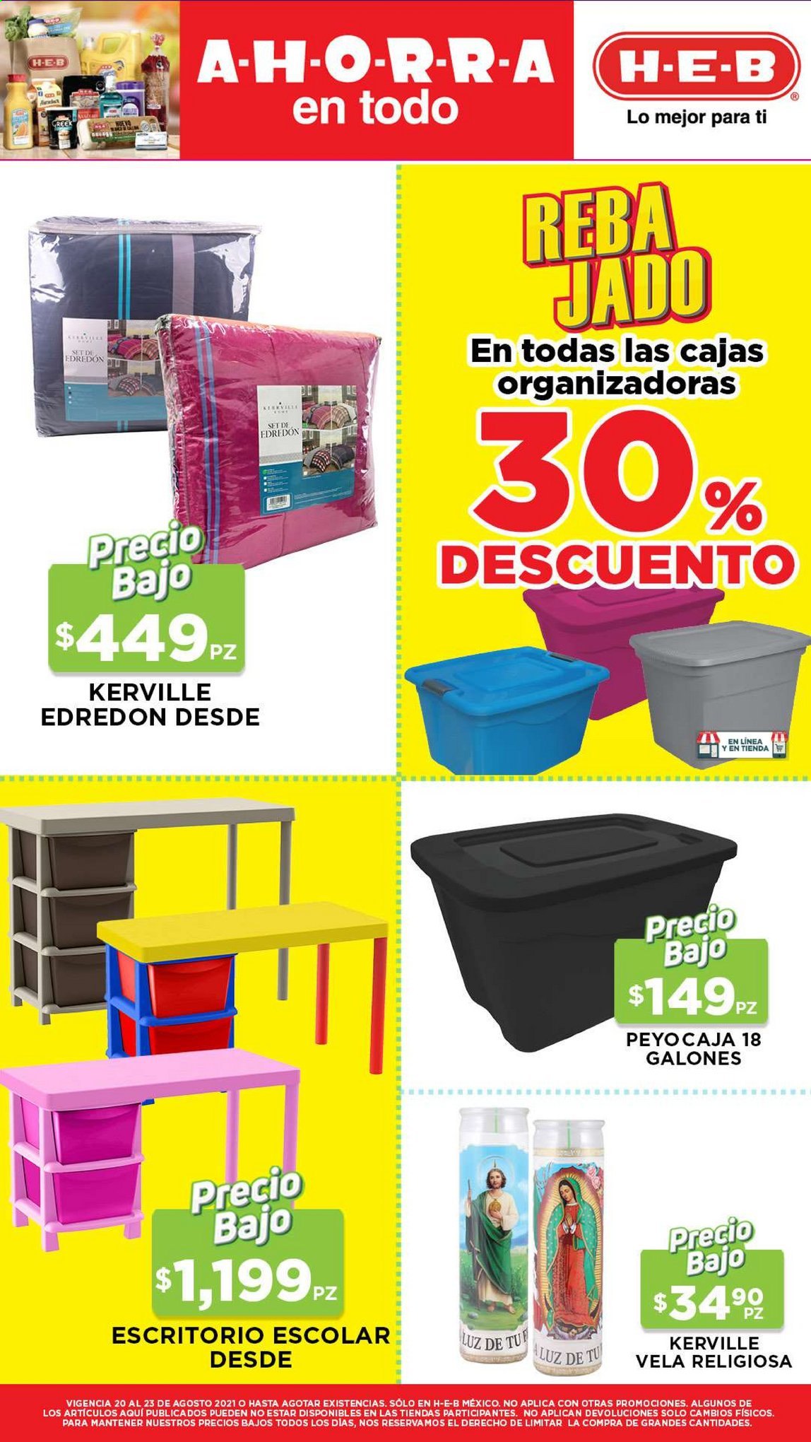 Catálogo H-E-B - 20.8.2021 - 23.8.2021. Página 19