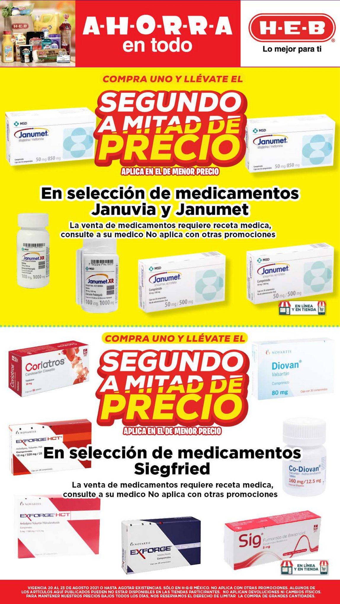 Catálogo H-E-B - 20.8.2021 - 23.8.2021. Página 20