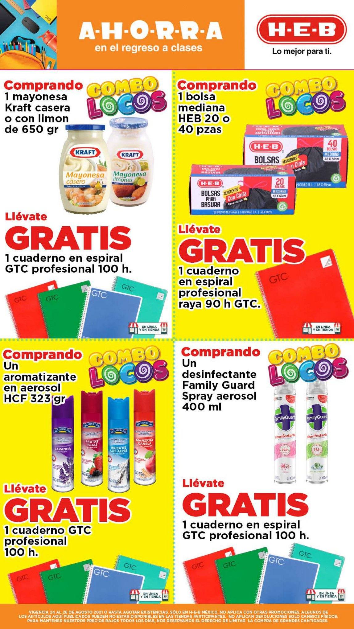 Catálogo H-E-B - 24.8.2021 - 26.8.2021. Página 2