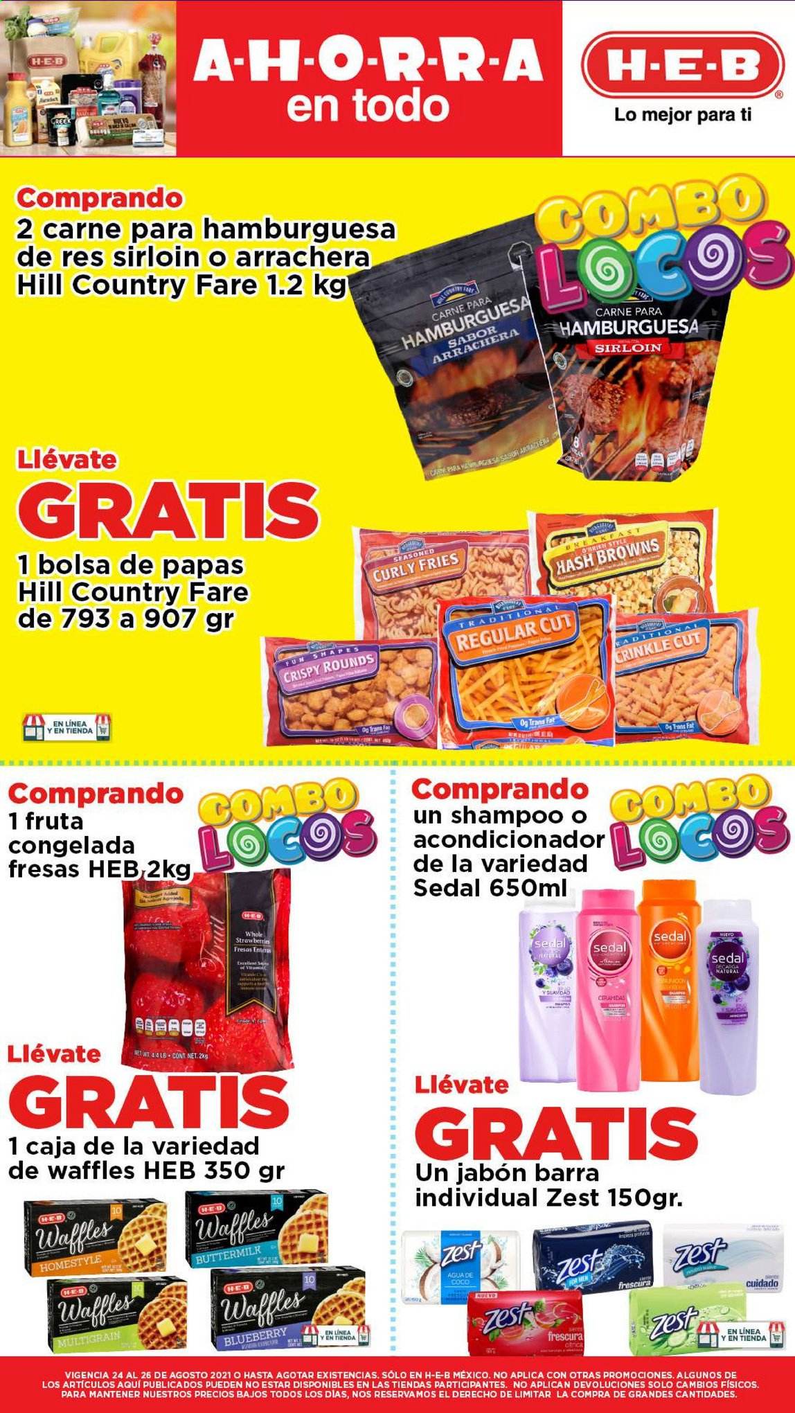 Catálogo H-E-B - 24.8.2021 - 26.8.2021. Página 3