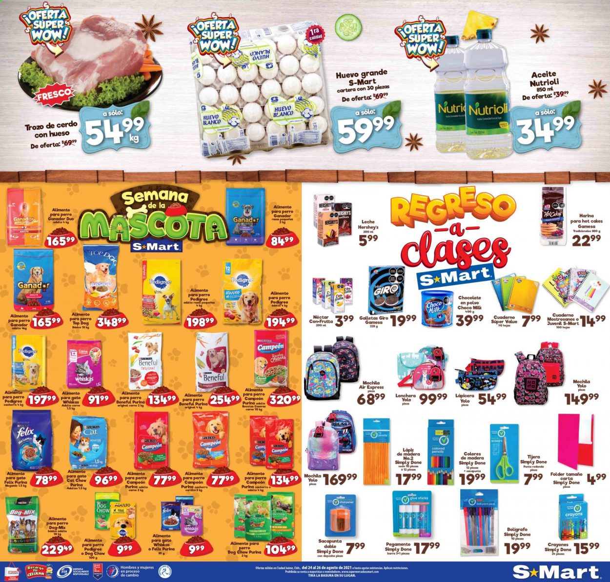 Catálogo S-Mart - 24.8.2021 - 26.8.2021. Página 1