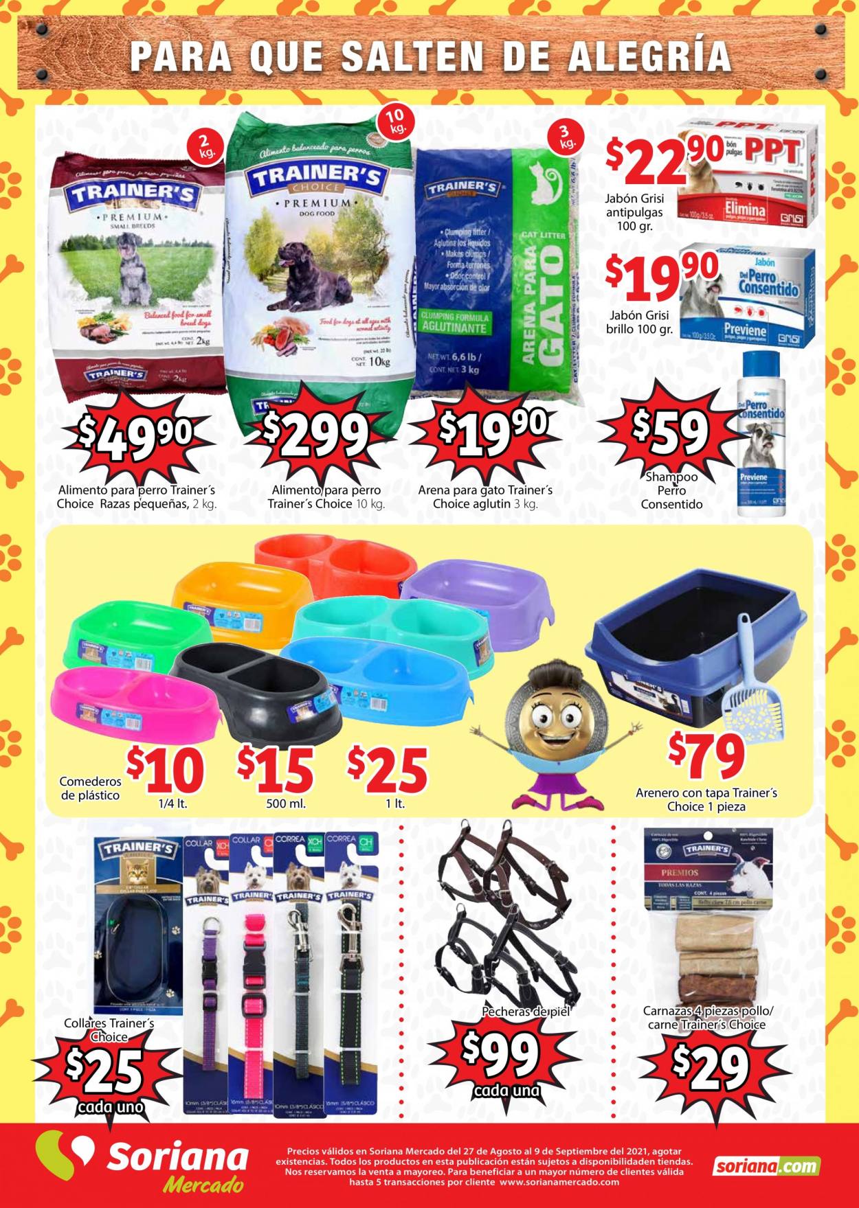Catálogo Soriana Mercado - 27.8.2021 - 9.9.2021. Página 4