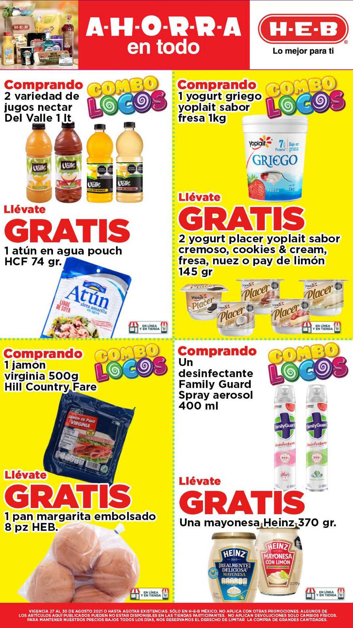 Catálogo H-E-B - 27.8.2021 - 30.8.2021. Página 3