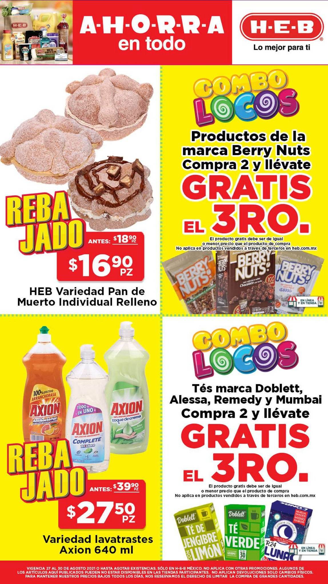 Catálogo H-E-B - 27.8.2021 - 30.8.2021. Página 8