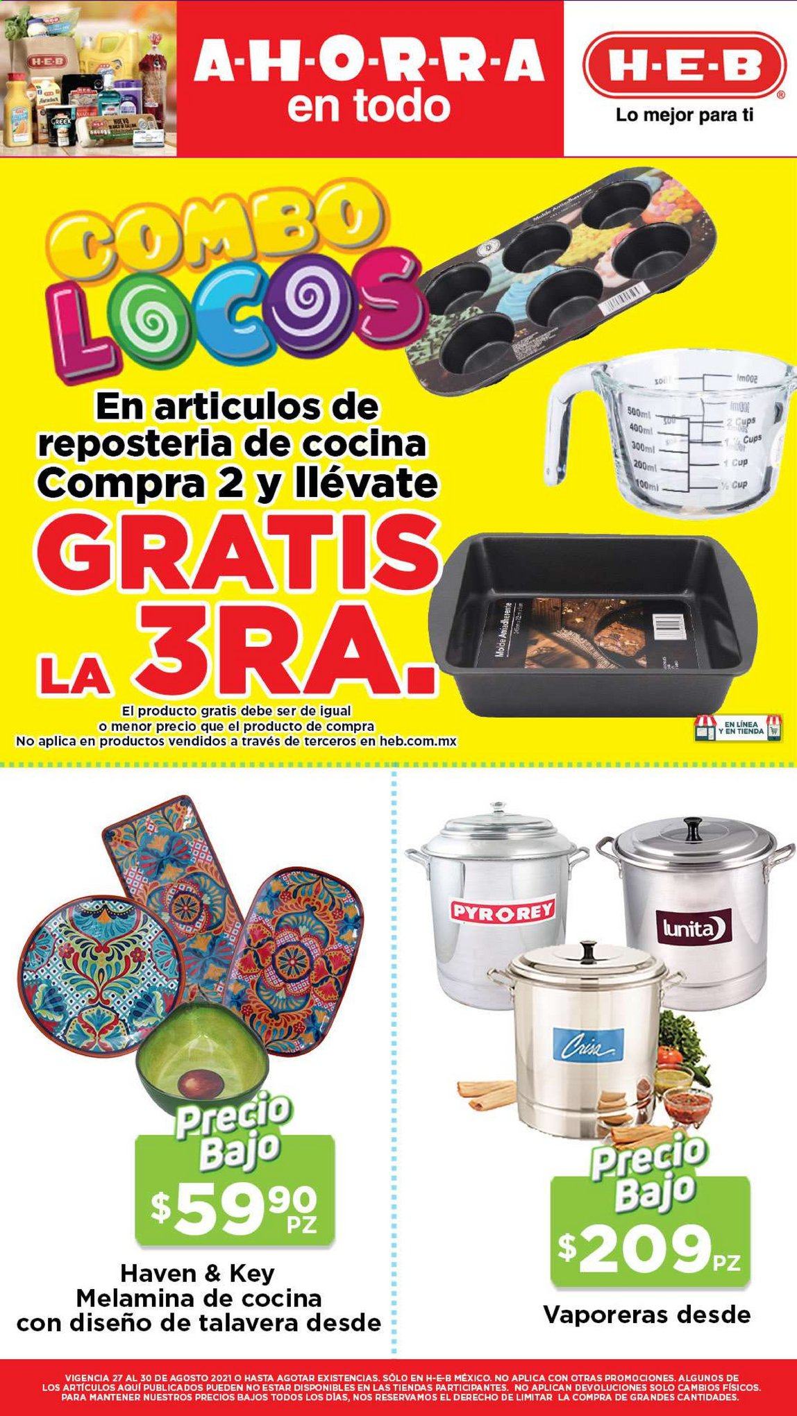 Catálogo H-E-B - 27.8.2021 - 30.8.2021. Página 13