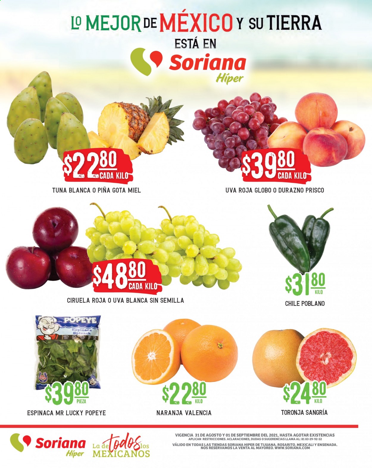 Catálogo Soriana Híper - 31.8.2021 - 1.9.2021. Página 3