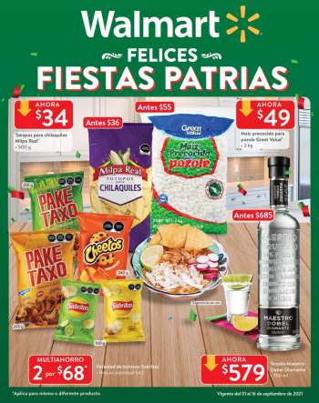 Folleto actual Walmart - 1.9.2021 - 16.9.2021.
