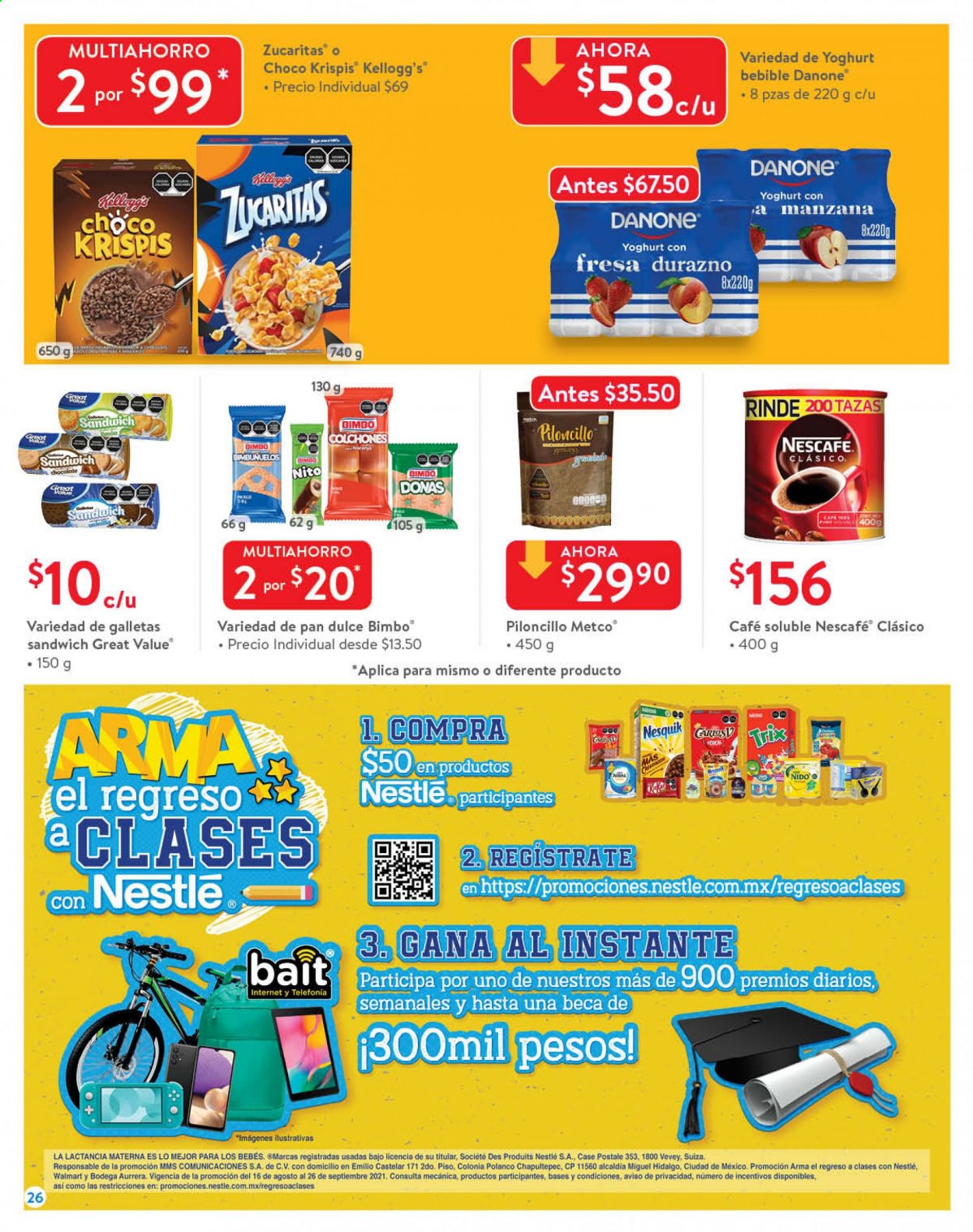 Catálogo Walmart - 1.9.2021 - 16.9.2021. Página 26