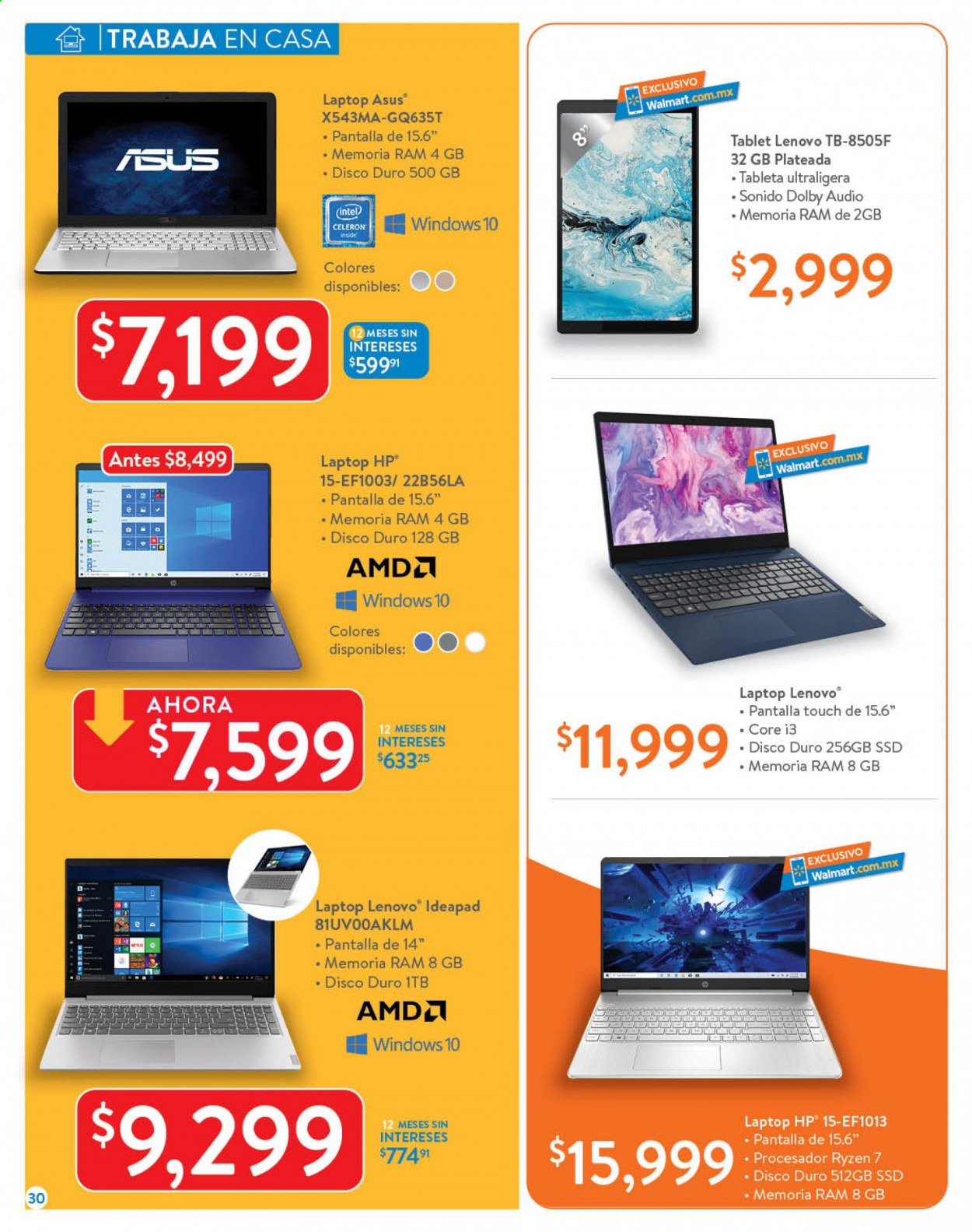 Catálogo Walmart - 1.9.2021 - 16.9.2021. Página 30