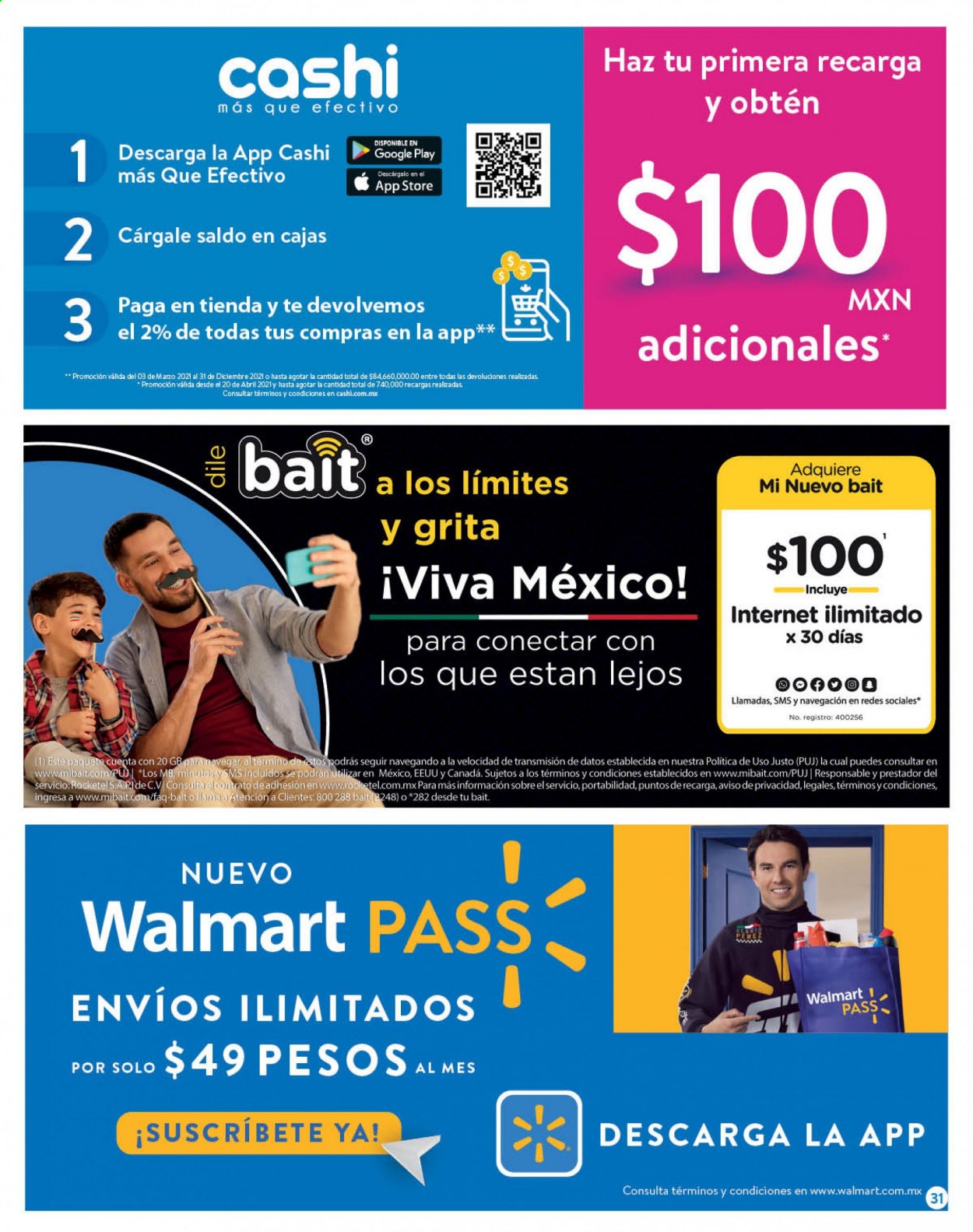 Catálogo Walmart - 1.9.2021 - 16.9.2021. Página 31