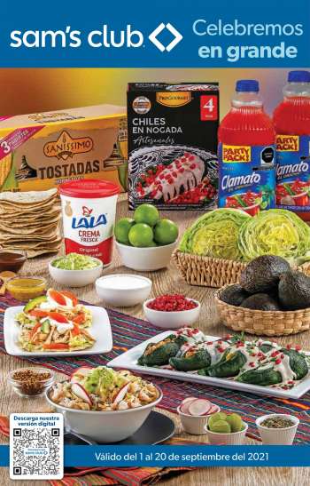 Folleto actual Sam's Club - 1.9.2021 - 20.9.2021.