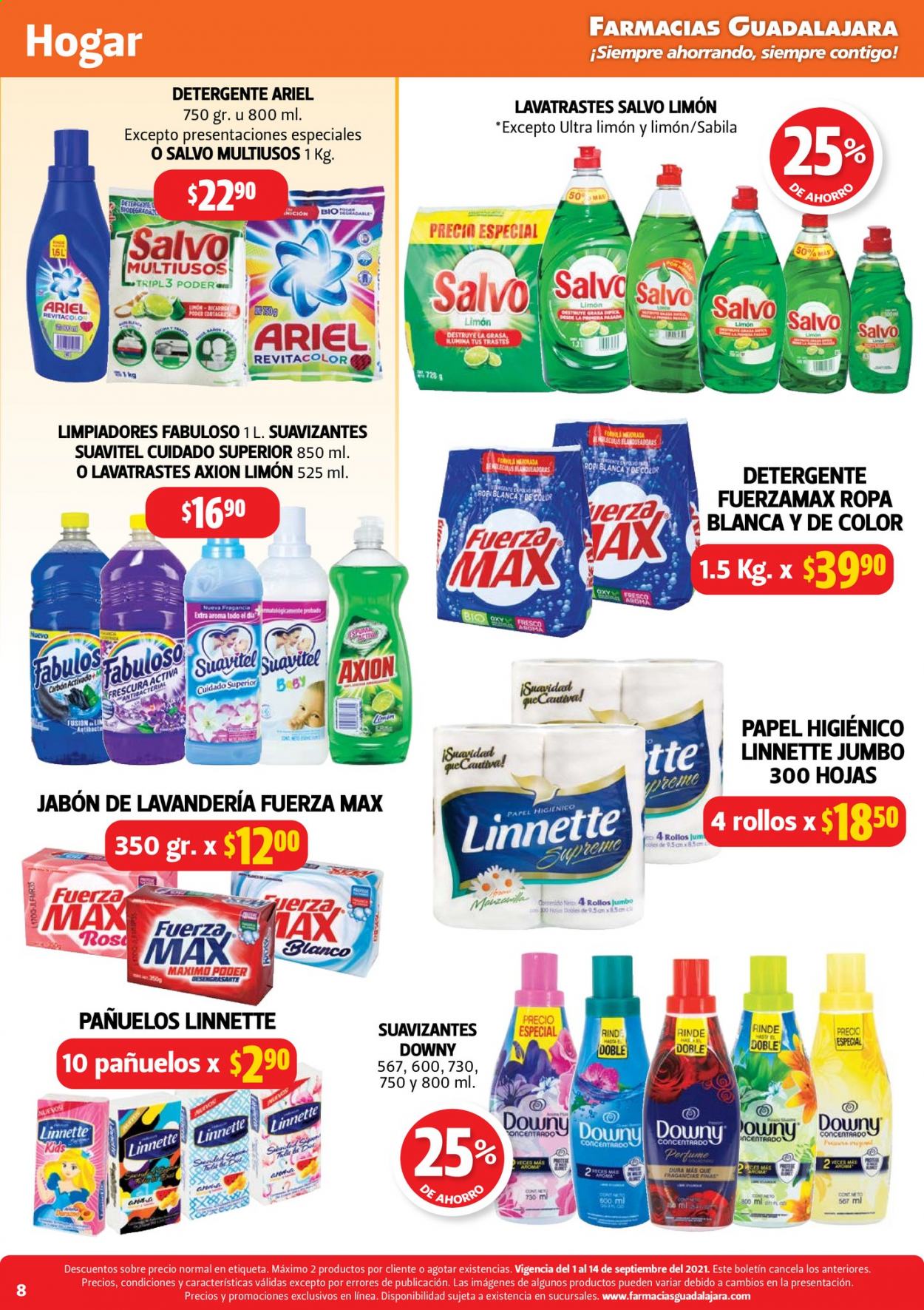 Catálogo Farmacias Guadalajara - 1.9.2021 - 14.9.2021. Página 8