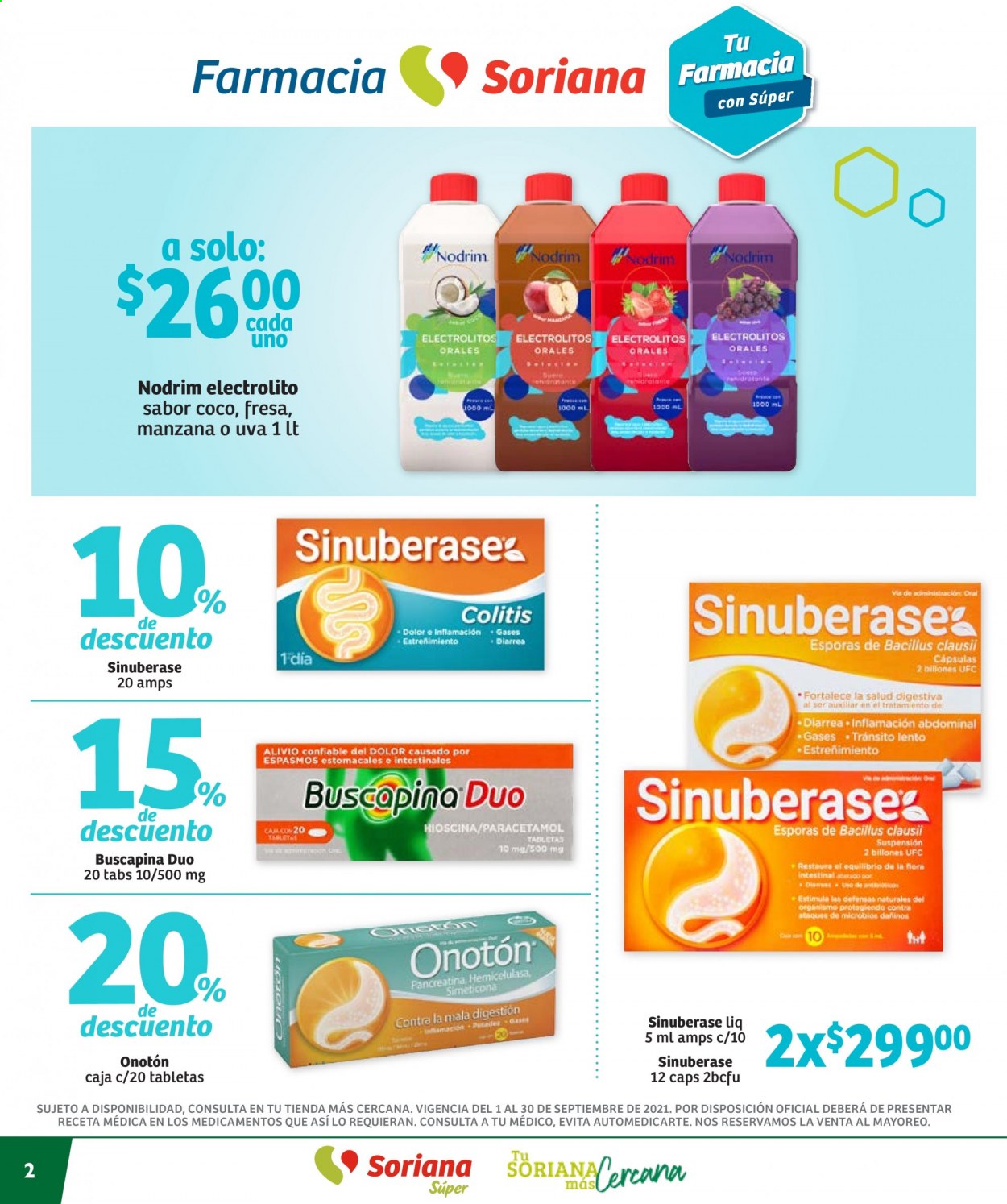 Catálogo Soriana Súper - 1.9.2021 - 30.9.2021. Página 2