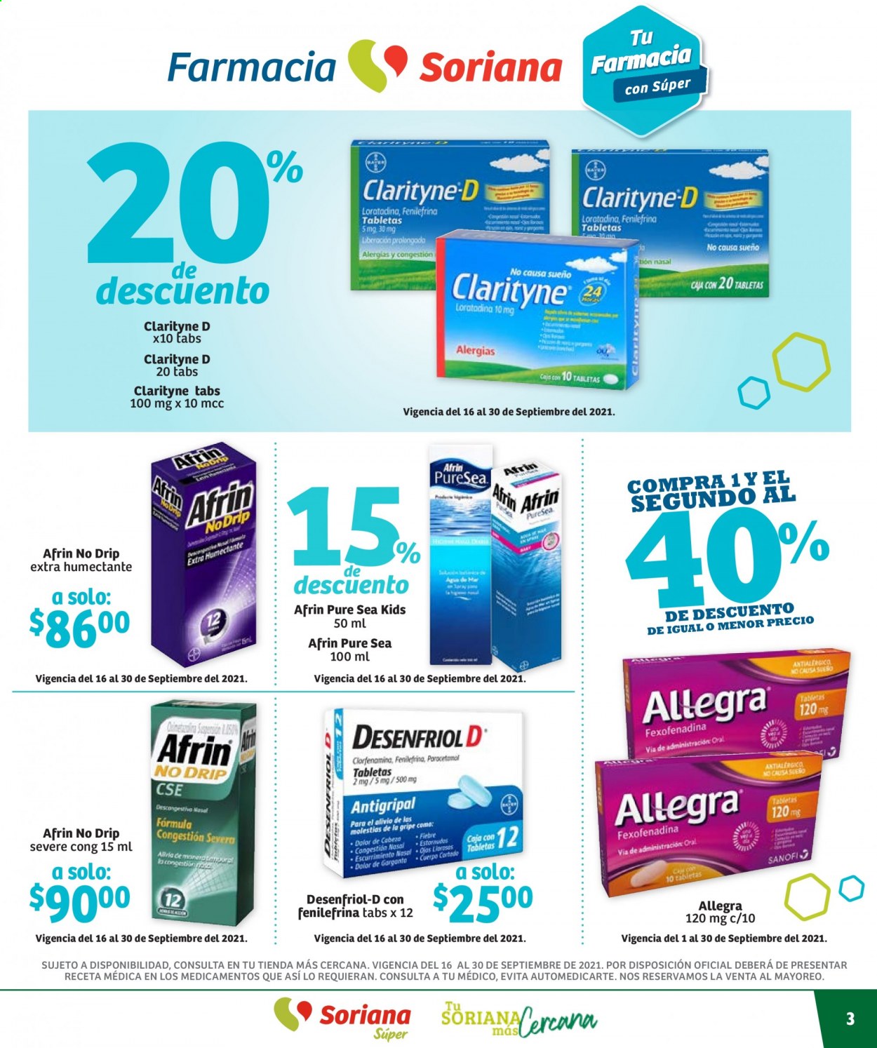 Catálogo Soriana Súper - 1.9.2021 - 30.9.2021. Página 3