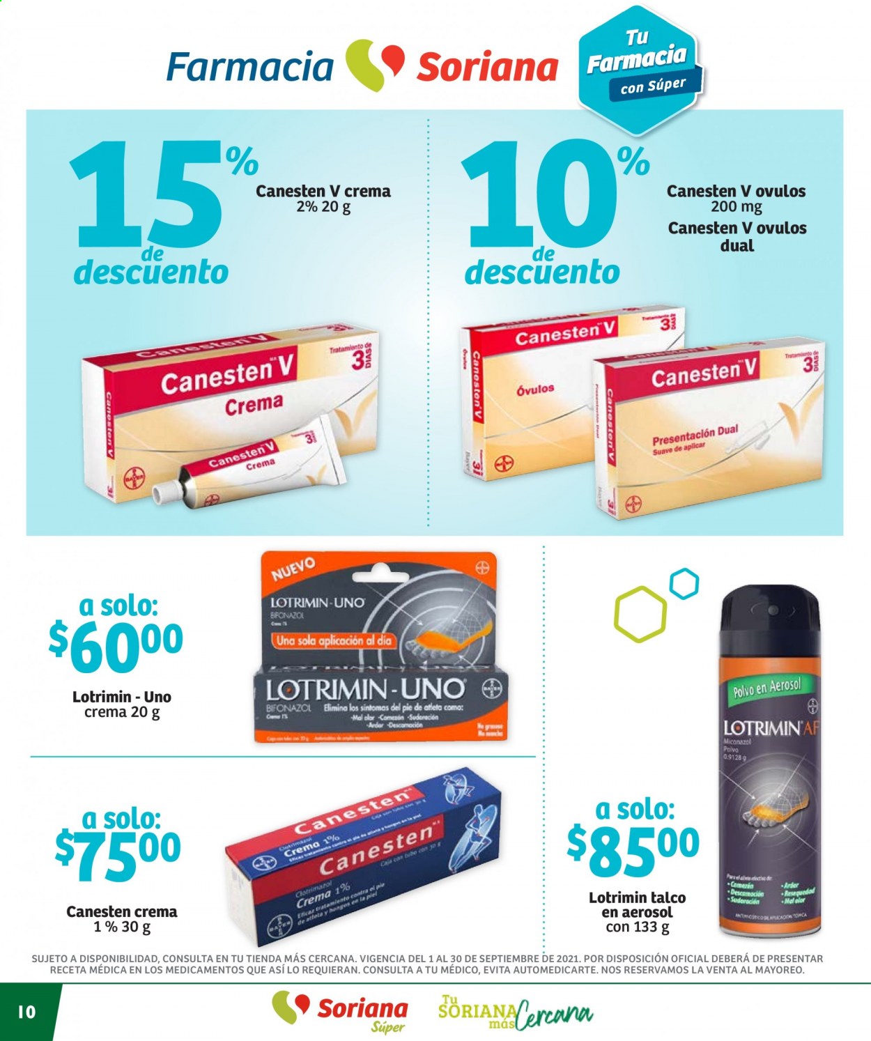 Catálogo Soriana Súper - 1.9.2021 - 30.9.2021. Página 10