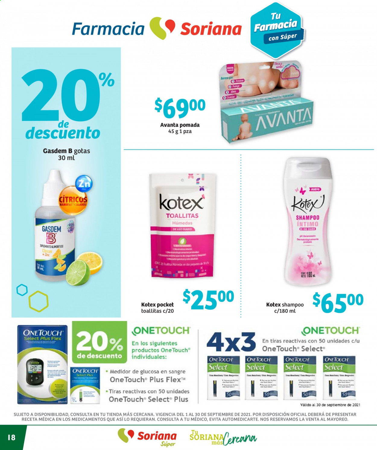 Catálogo Soriana Súper - 1.9.2021 - 30.9.2021. Página 18
