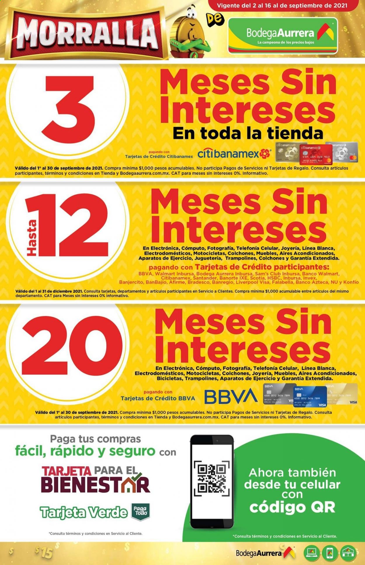 Catálogo Bodega Aurrerá - 2.9.2021 - 16.9.2021. Página 2