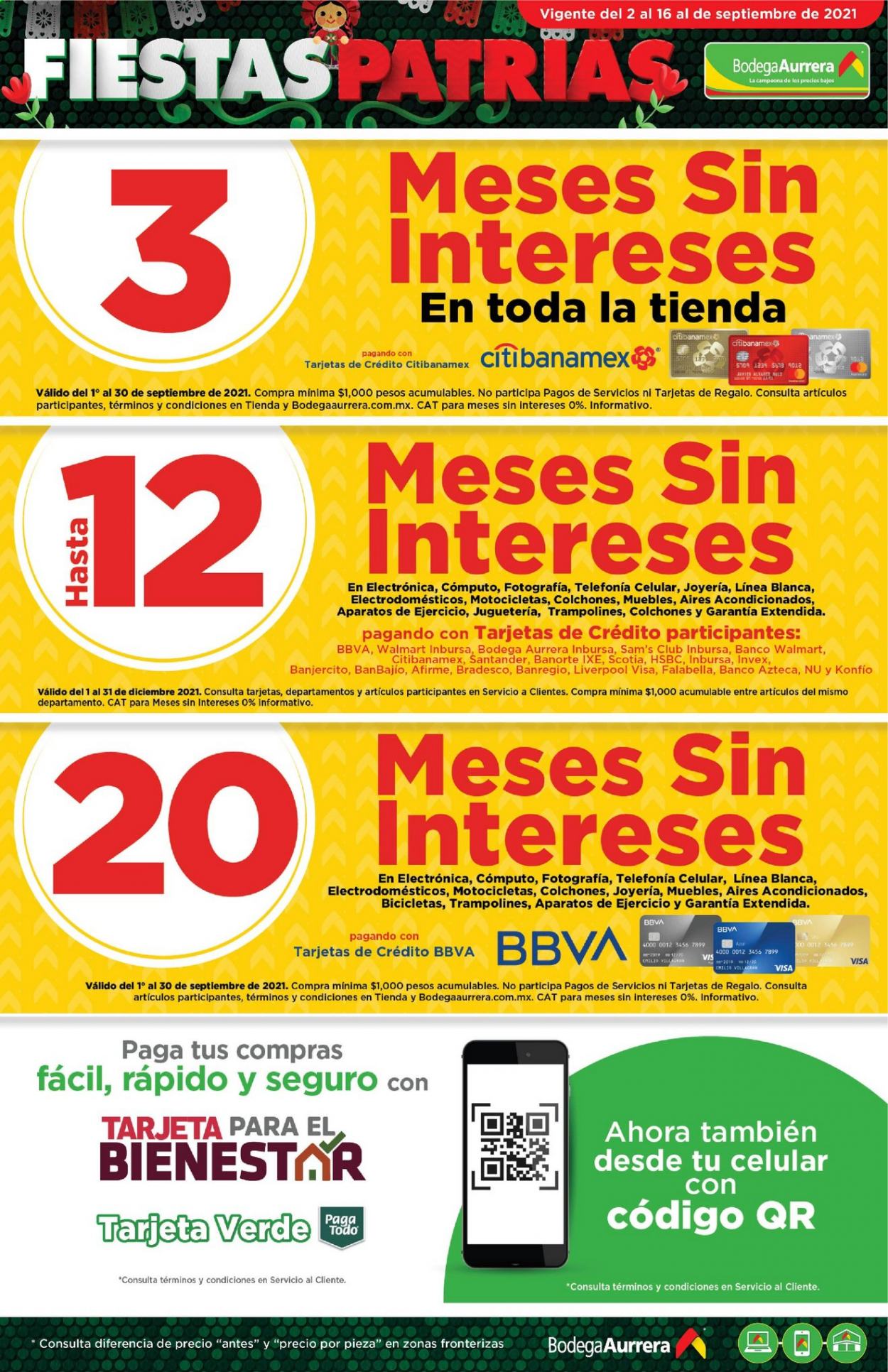 Catálogo Bodega Aurrerá - 2.9.2021 - 16.9.2021. Página 2