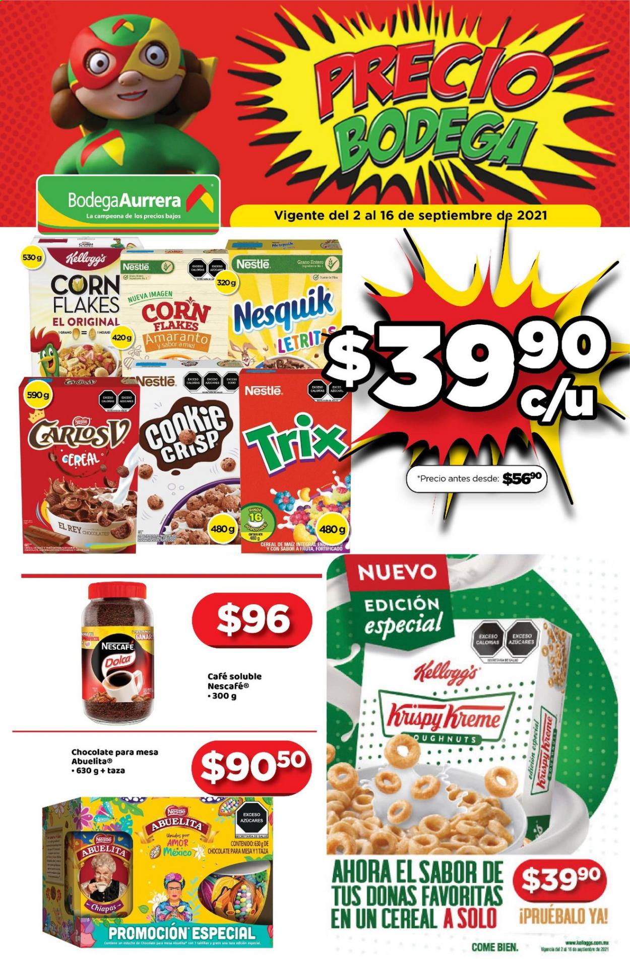 Catálogo Bodega Aurrerá - 2.9.2021 - 16.9.2021. Página 1