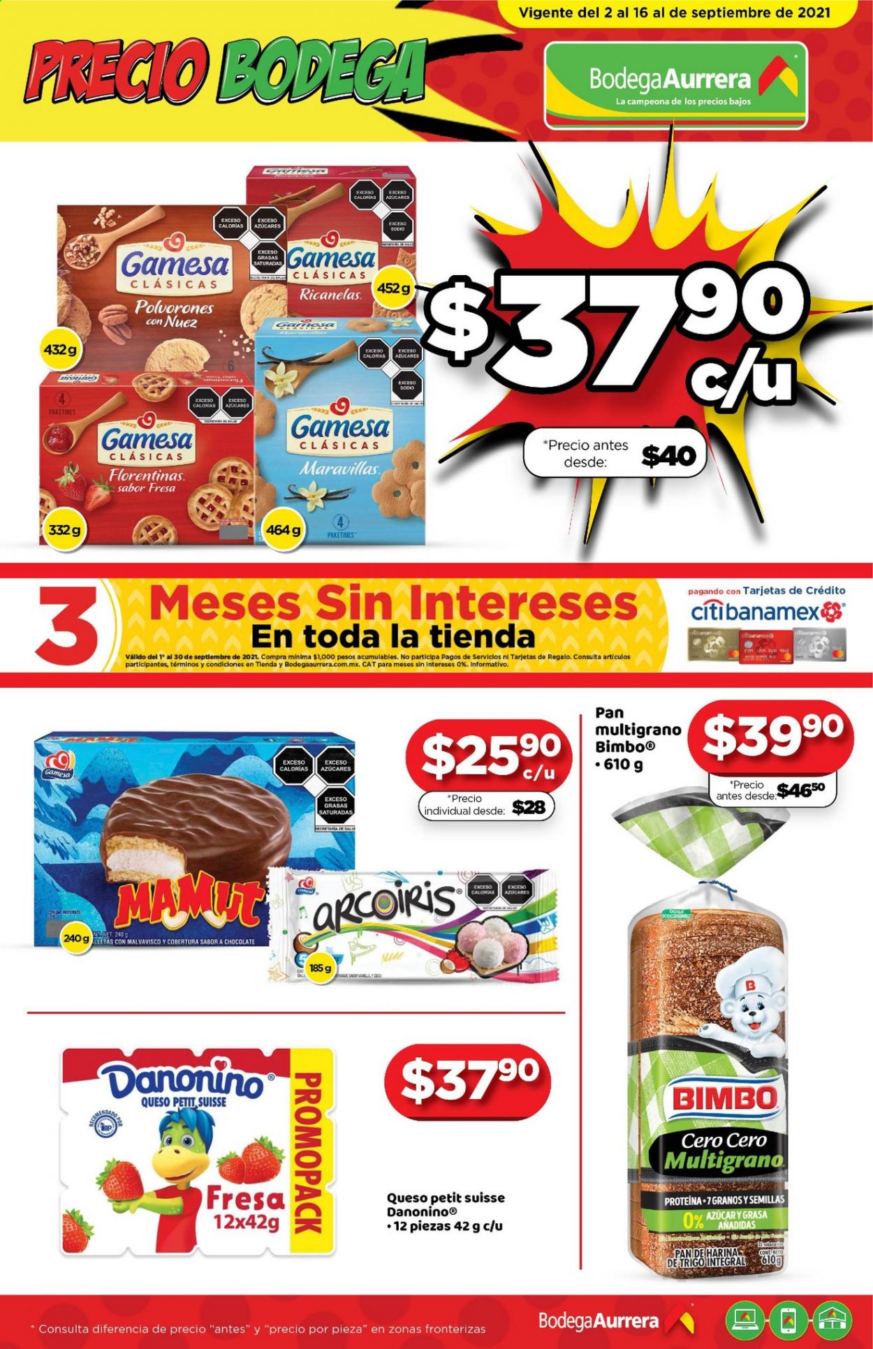 Catálogo Bodega Aurrerá - 2.9.2021 - 16.9.2021. Página 3