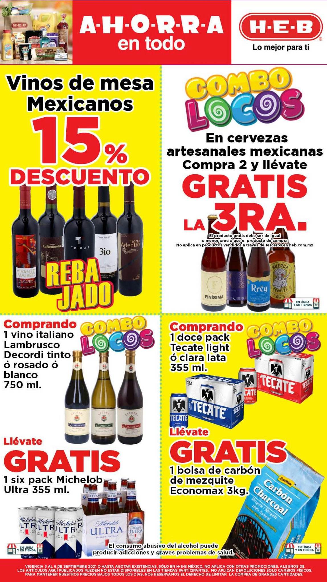 Catálogo H-E-B - 3.9.2021 - 6.9.2021. Página 14
