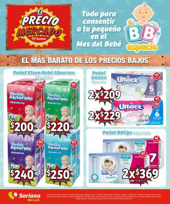 Folleto actual Soriana Mercado - 3.9.2021 - 30.9.2021.