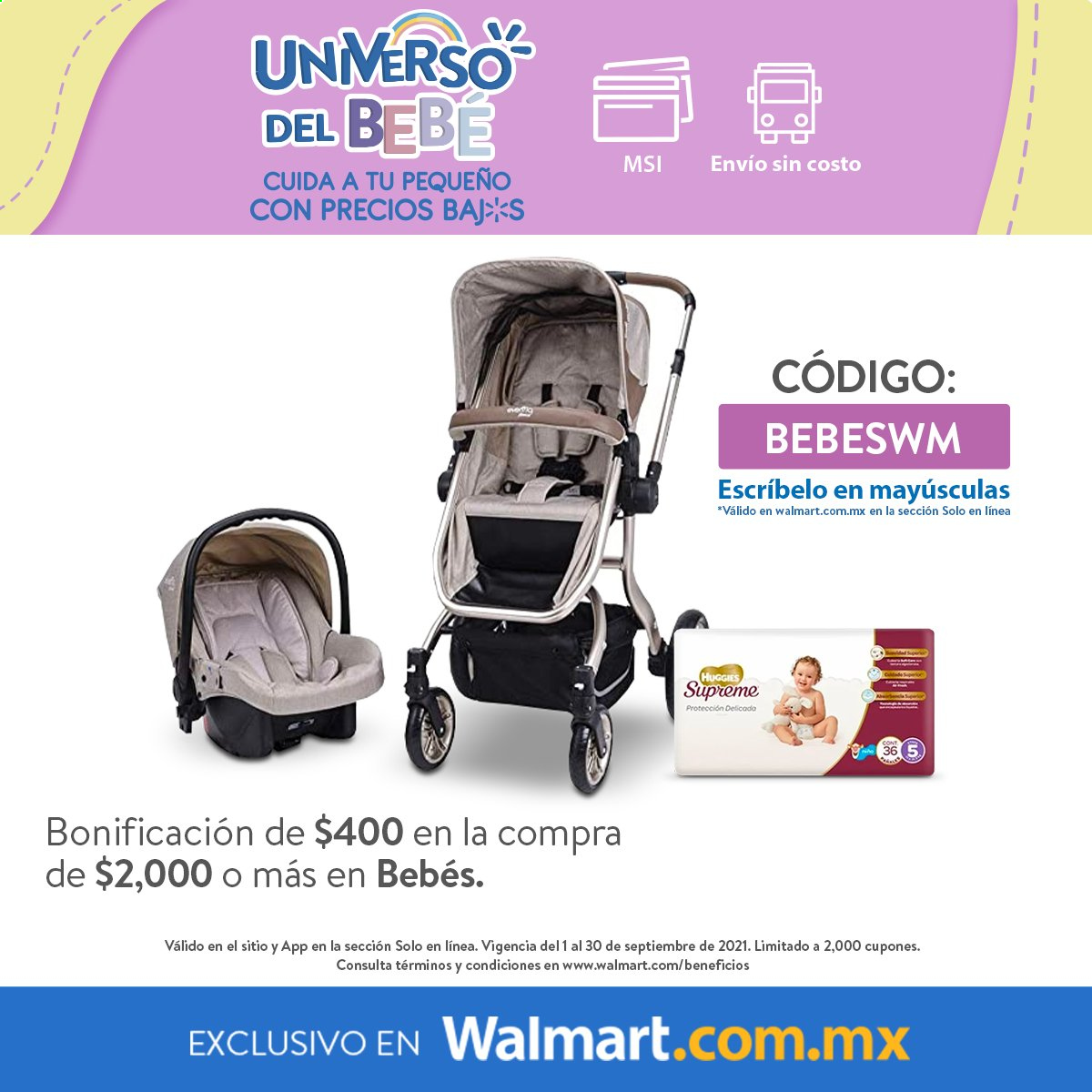 Catálogo Walmart - 1.9.2021 - 30.9.2021. Página 1