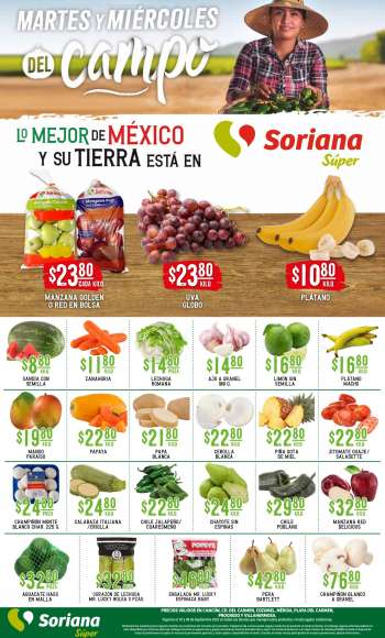 Folleto actual Soriana Súper - 7.9.2021 - 8.9.2021.