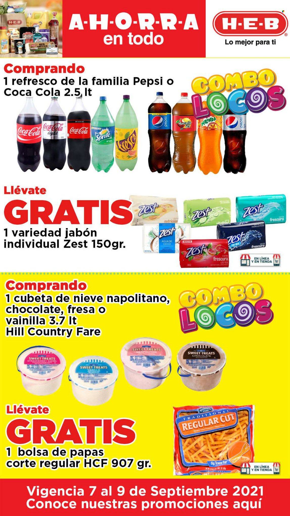 Catálogo H-E-B - 7.9.2021 - 9.9.2021. Página 1