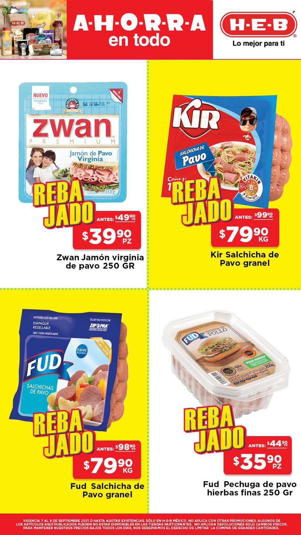 Catálogo H-E-B - 7.9.2021 - 9.9.2021. Página 7
