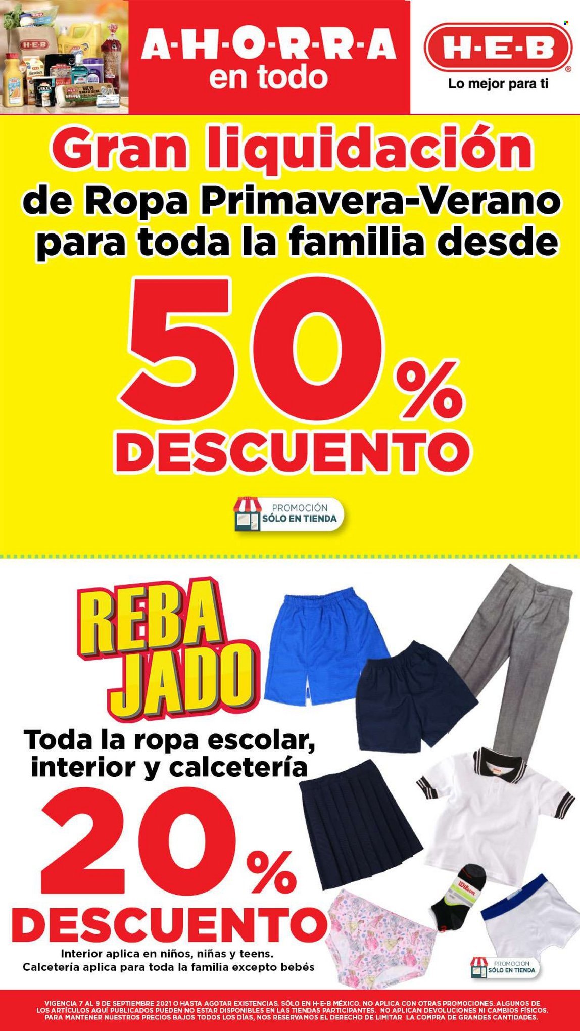 Catálogo H-E-B - 7.9.2021 - 9.9.2021. Página 15