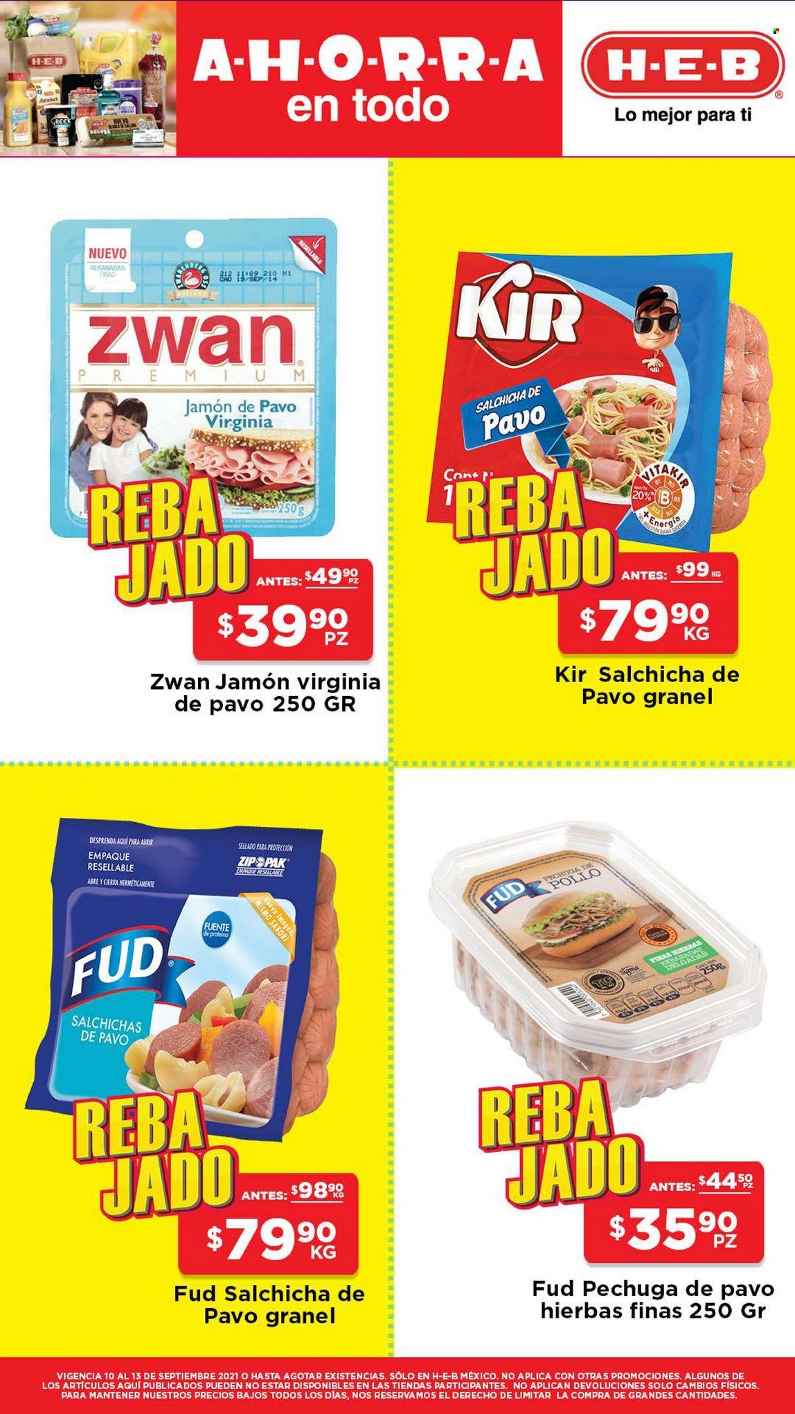 Catálogo H-E-B - 10.9.2021 - 13.9.2021. Página 9