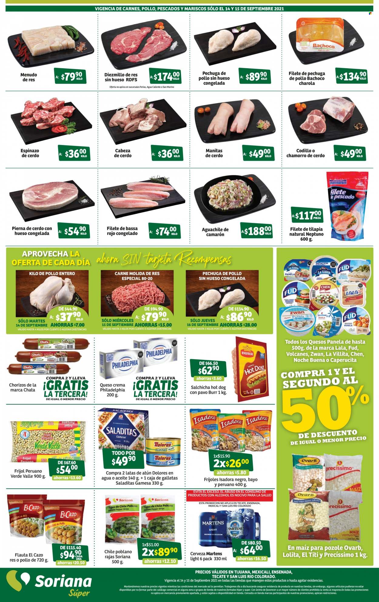 Catálogo Soriana Súper - 14.9.2021 - 15.9.2021. Página 2