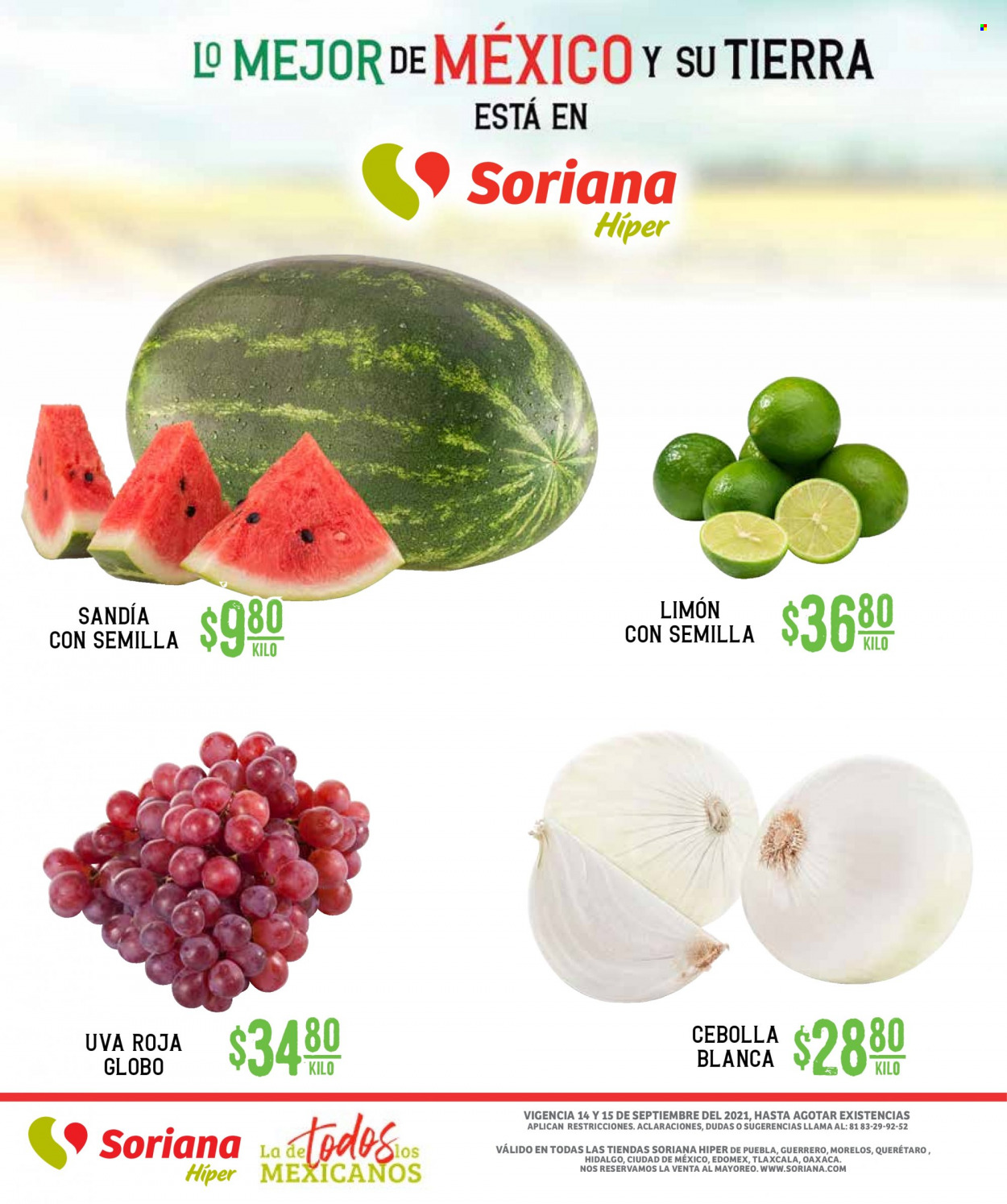 Catálogo Soriana Híper - 14.9.2021 - 15.9.2021. Página 3