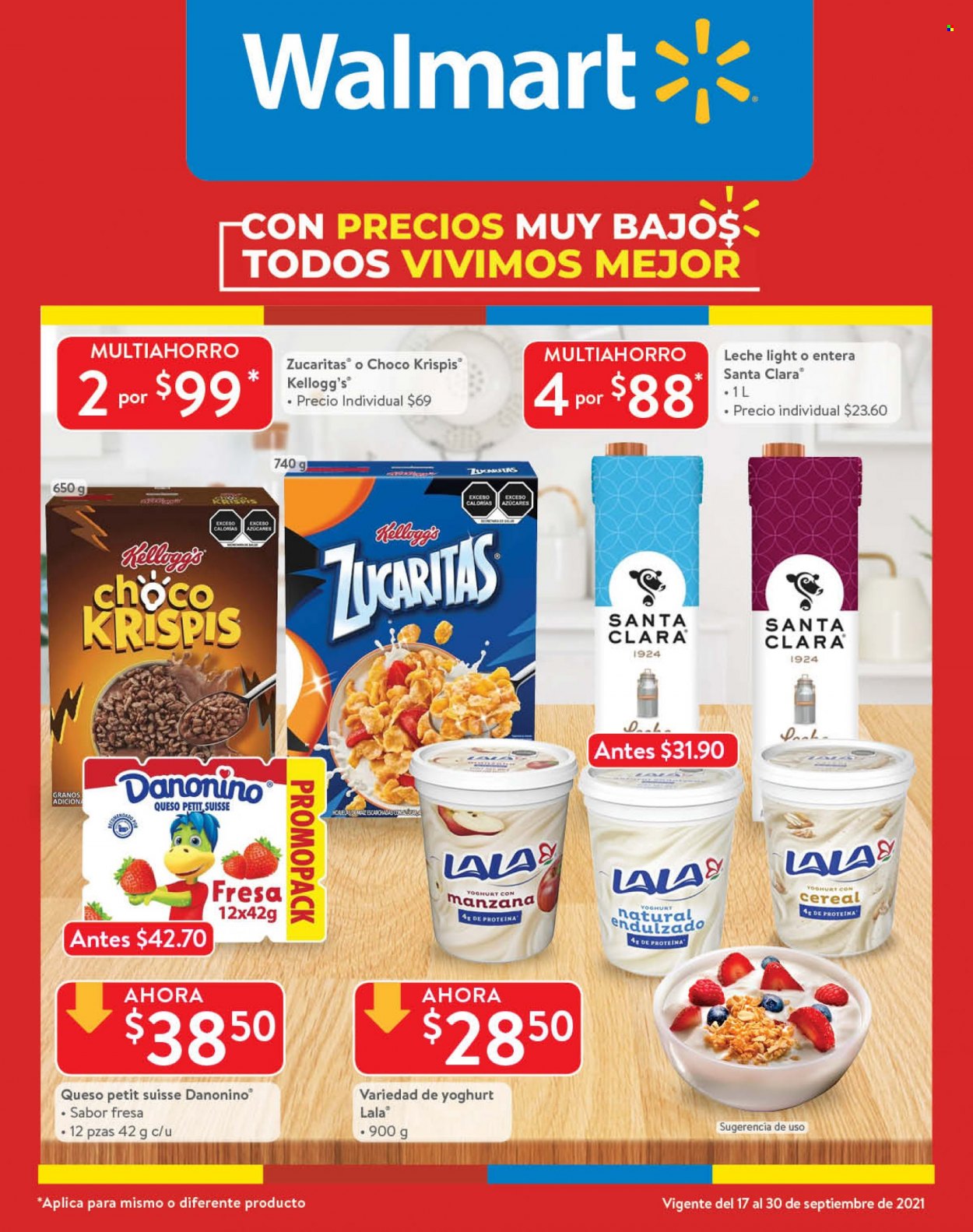 Catálogo Walmart - 17.9.2021 - 30.9.2021. Página 1