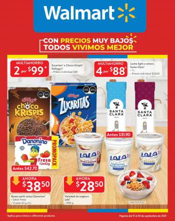 Folleto actual Walmart - 17.9.2021 - 30.9.2021.