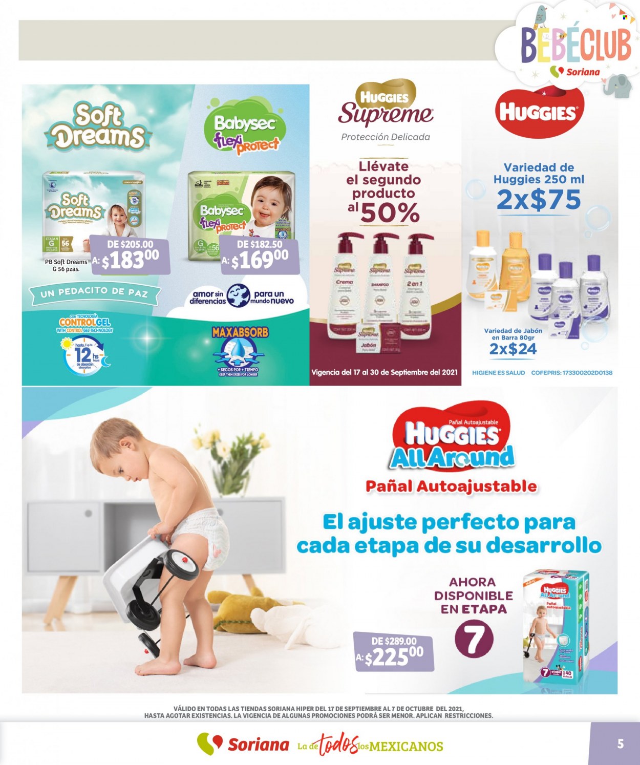 Catálogo Soriana Híper - 17.9.2021 - 7.10.2021. Página 5