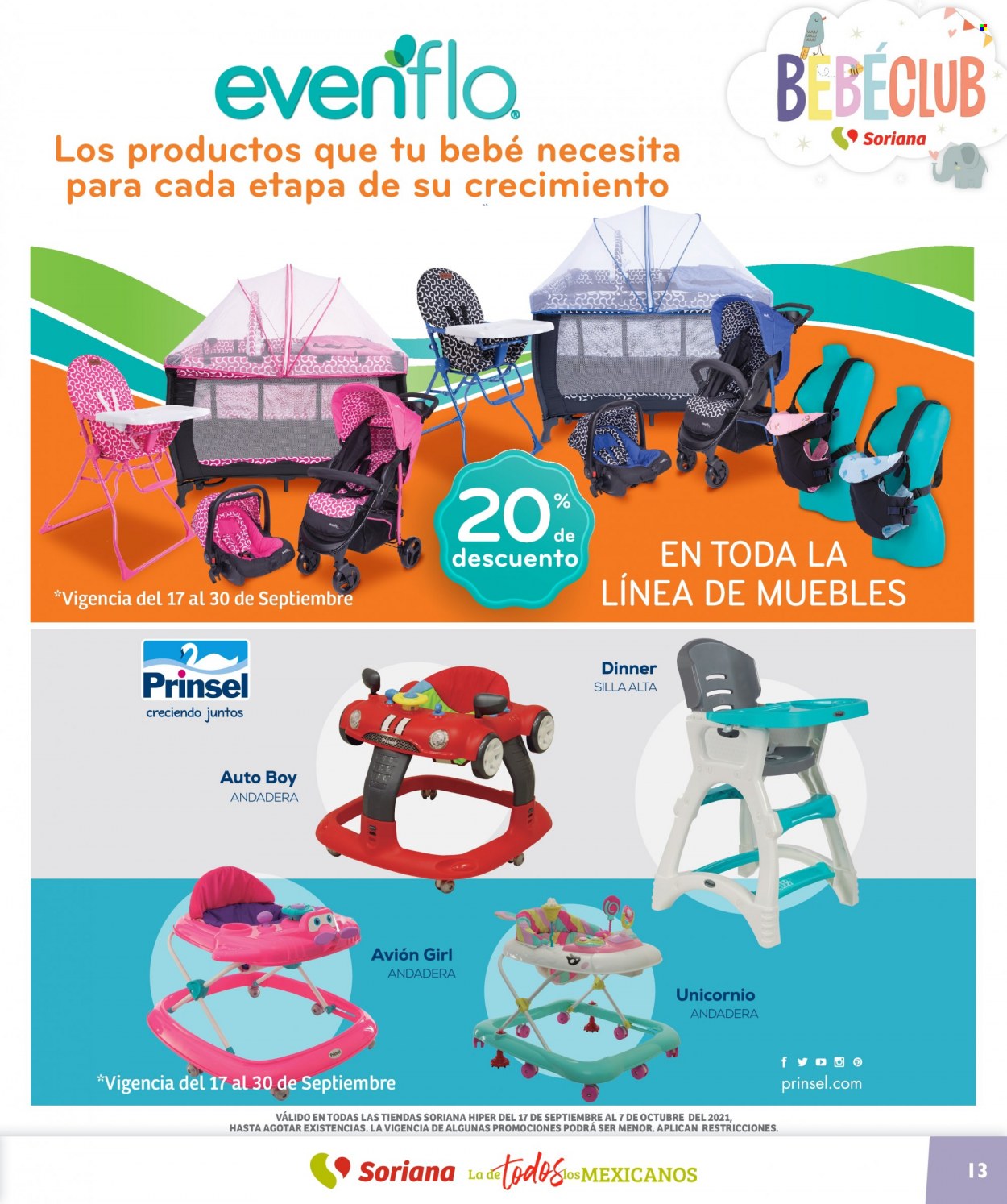 Catálogo Soriana Híper - 17.9.2021 - 7.10.2021. Página 13