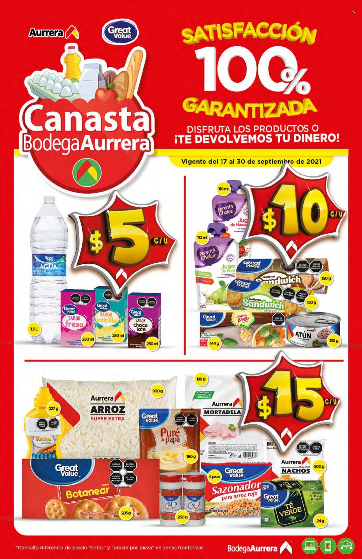 Catálogo Bodega Aurrerá - 17.9.2021 - 30.9.2021. Página 1