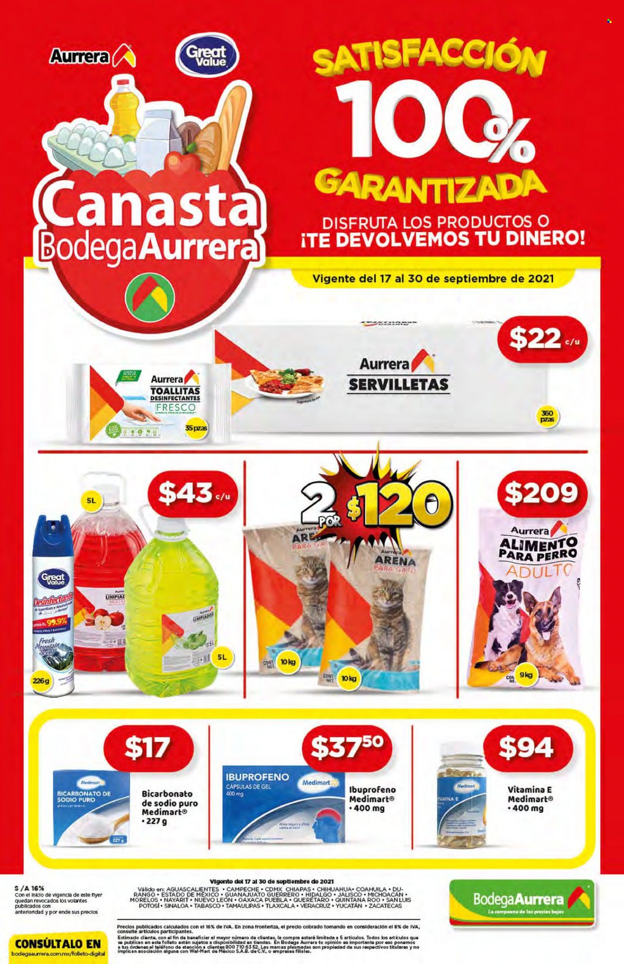 Catálogo Bodega Aurrerá - 17.9.2021 - 30.9.2021. Página 9
