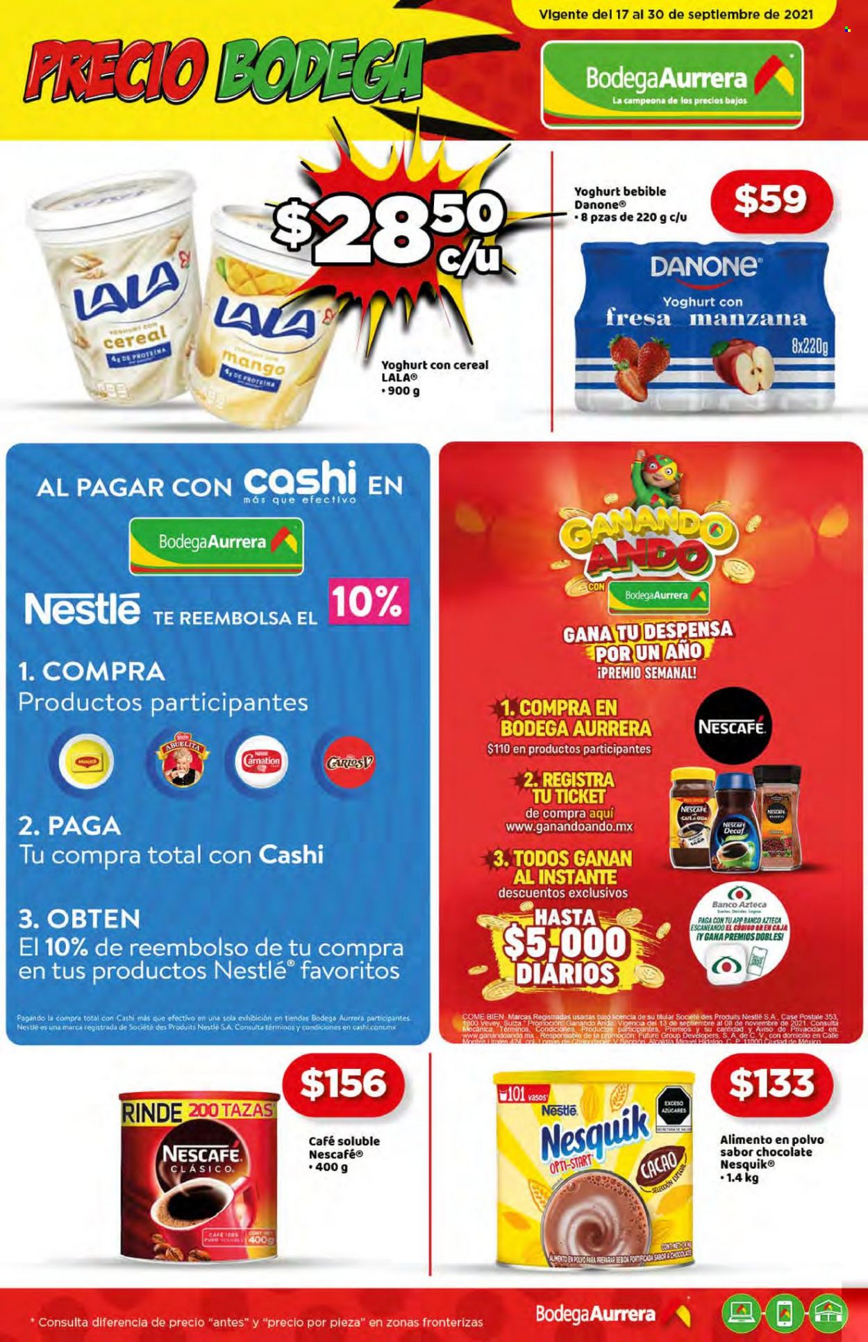Catálogo Bodega Aurrerá - 17.9.2021 - 30.9.2021. Página 5
