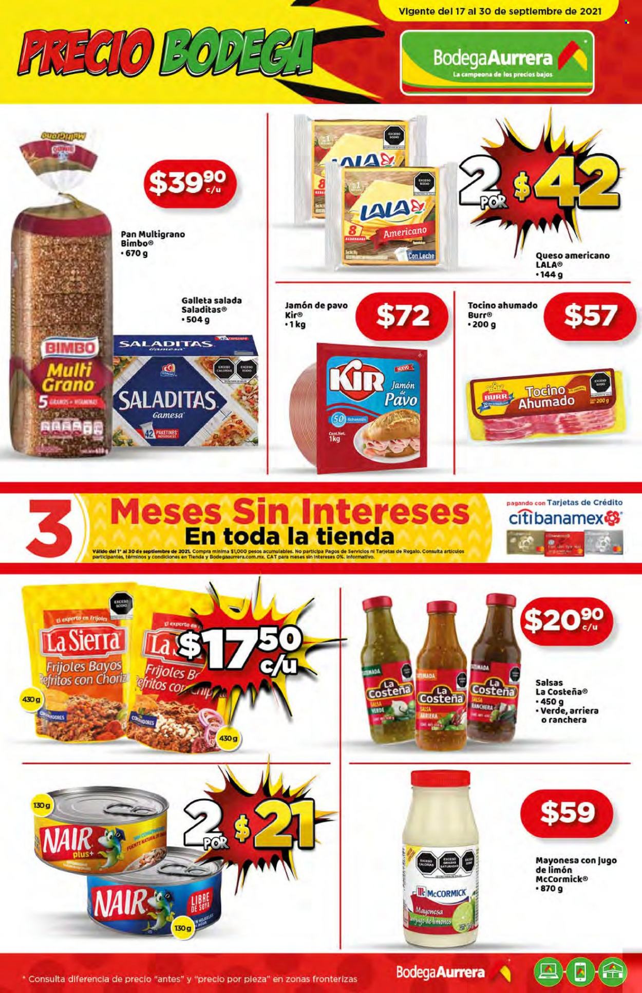 Catálogo Bodega Aurrerá - 17.9.2021 - 30.9.2021. Página 6
