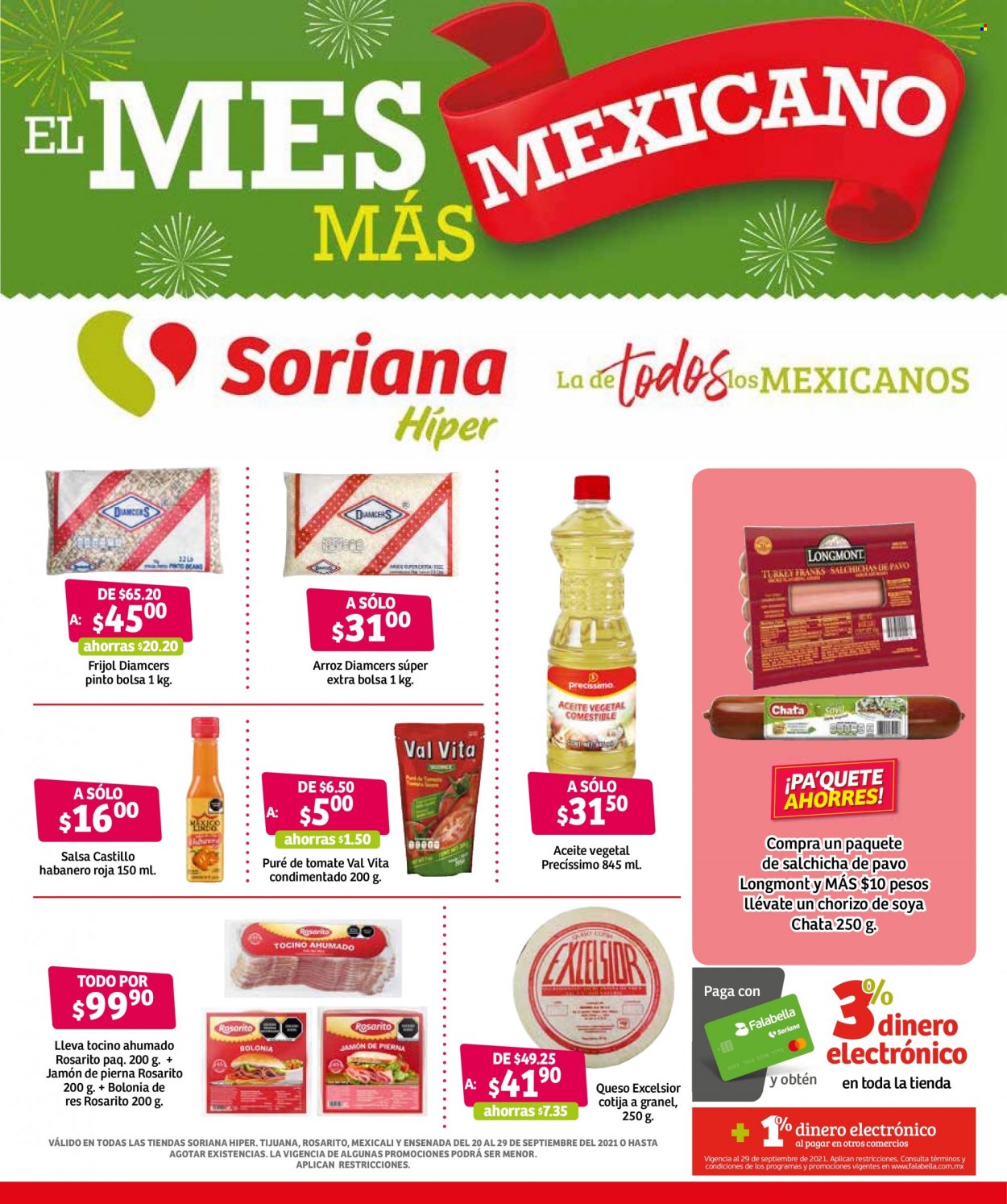 Catálogo Soriana Híper - 20.9.2021 - 29.9.2021. Página 1