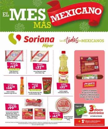 Folleto actual Soriana Híper - 20.9.2021 - 29.9.2021.