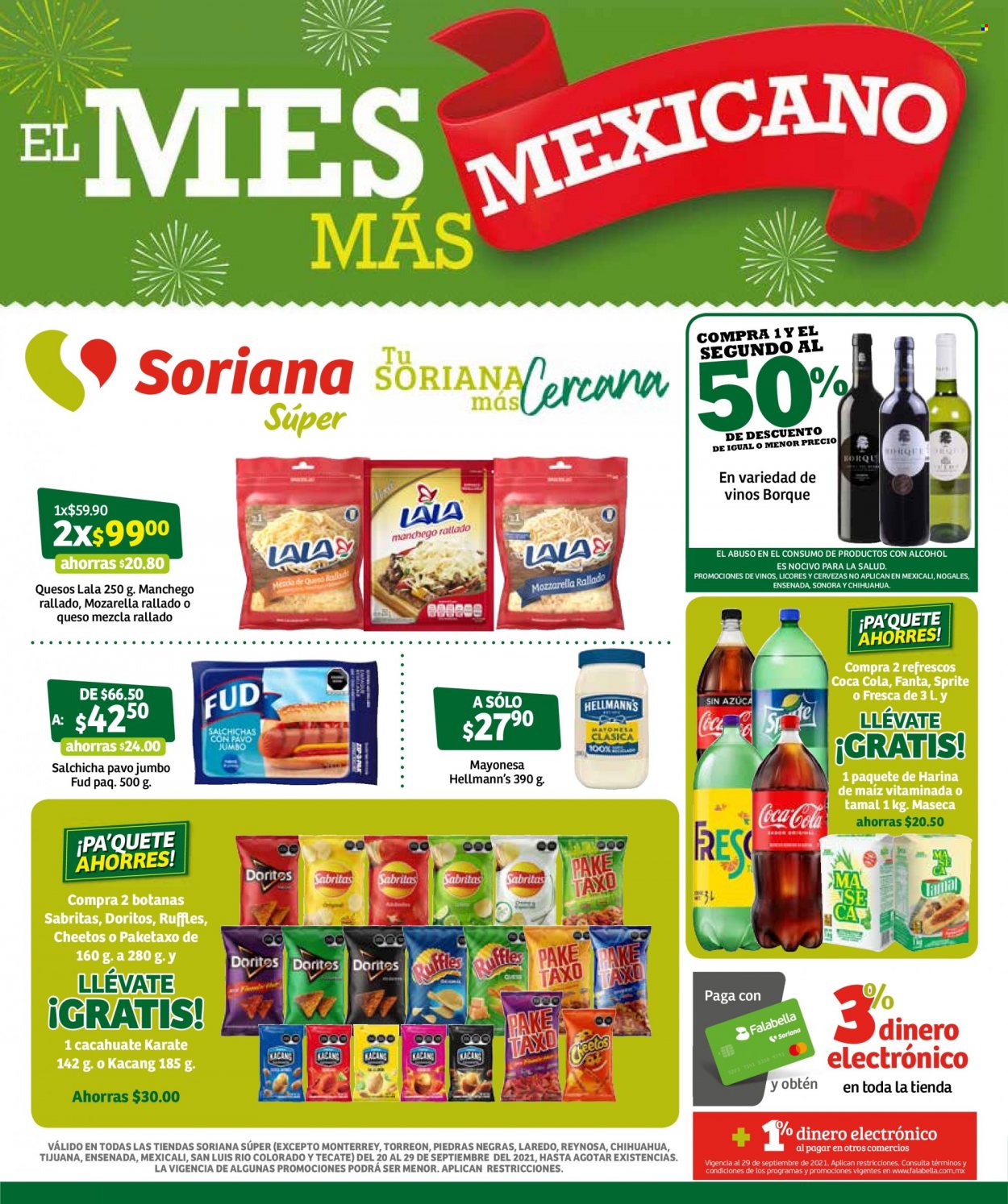 Catálogo Soriana Súper - 20.9.2021 - 29.9.2021. Página 1
