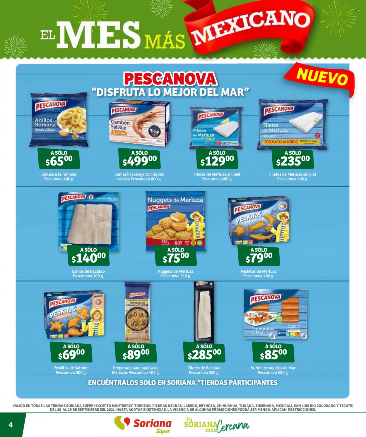 Catálogo Soriana Súper - 20.9.2021 - 29.9.2021. Página 4