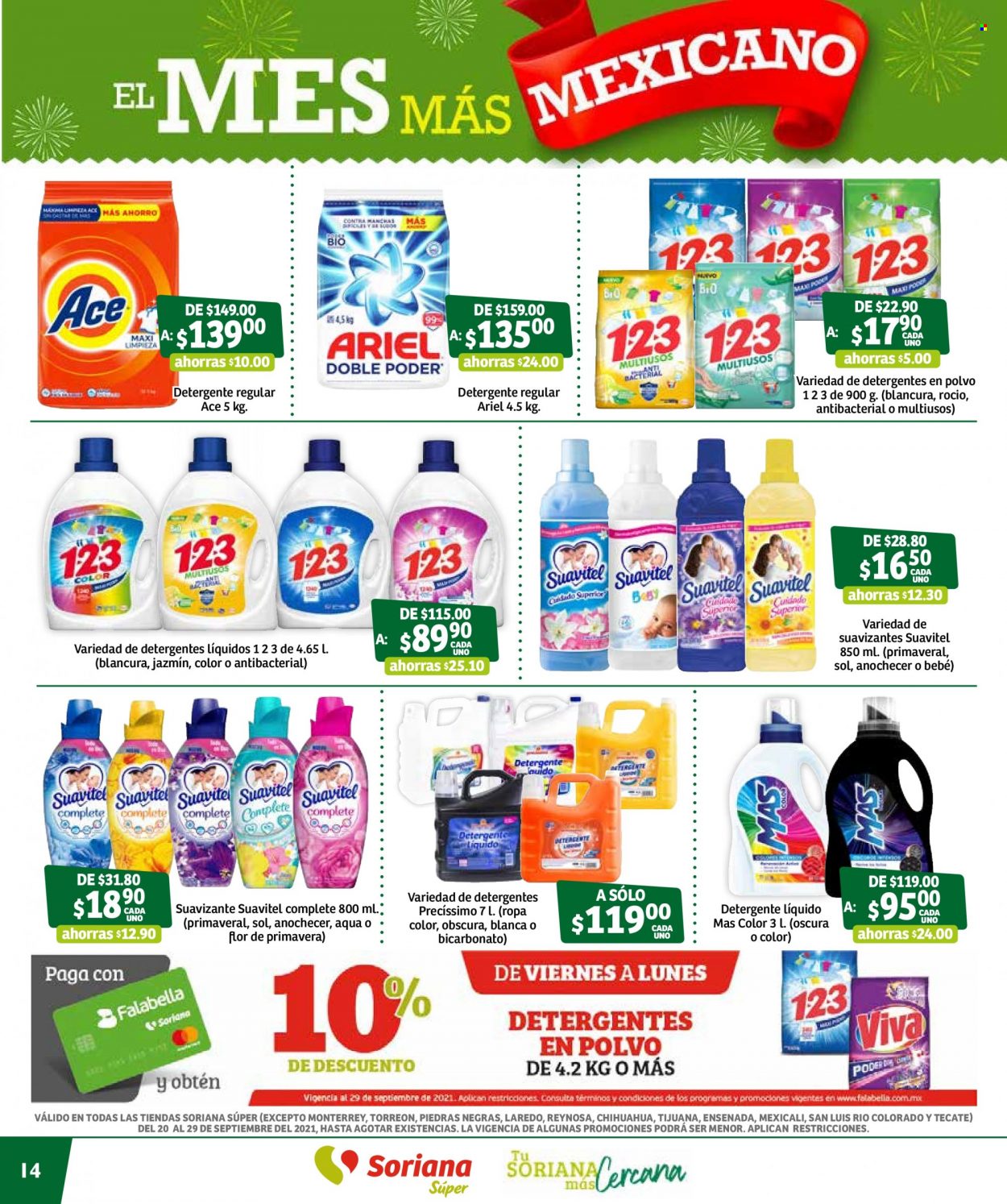 Catálogo Soriana Súper - 20.9.2021 - 29.9.2021. Página 14