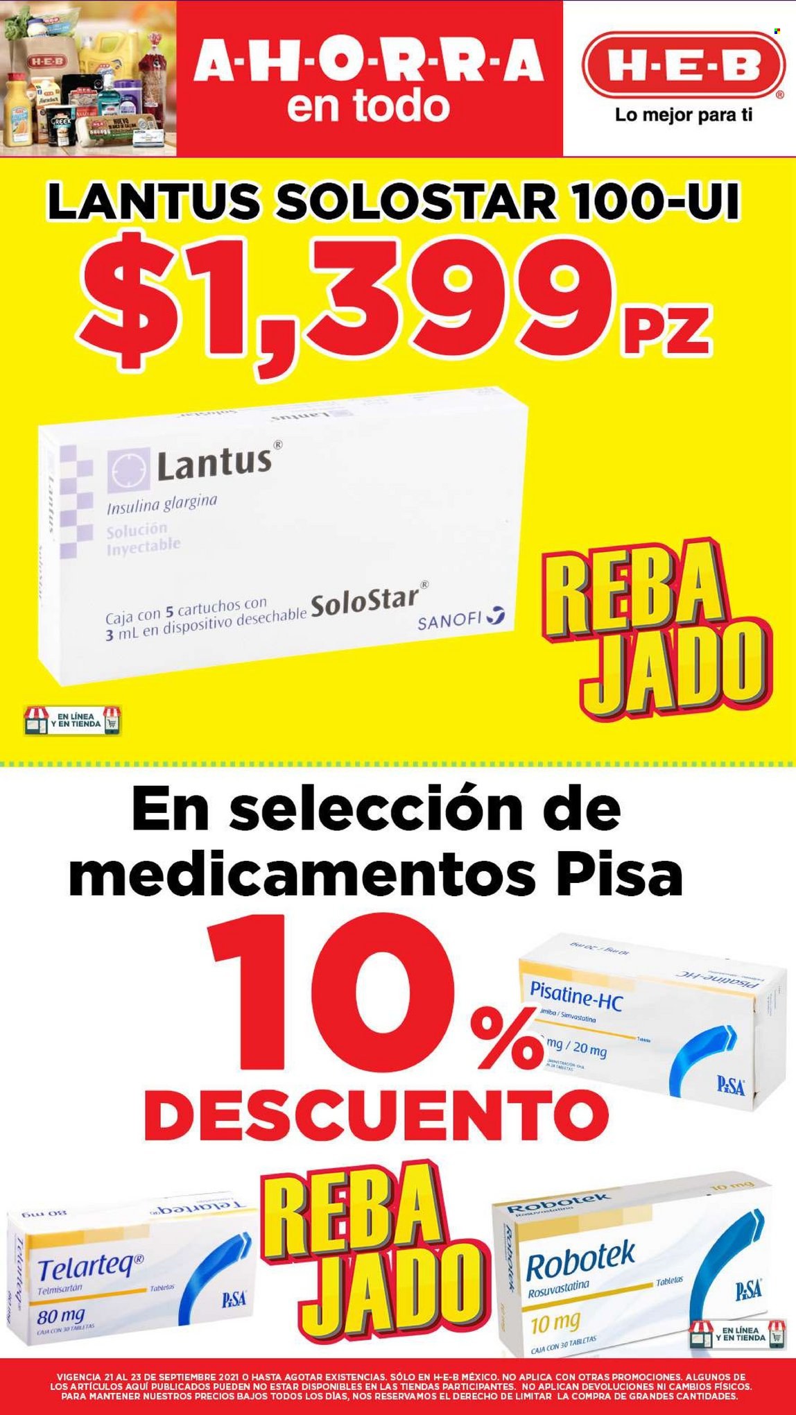 Catálogo H-E-B - 21.9.2021 - 23.9.2021. Página 13
